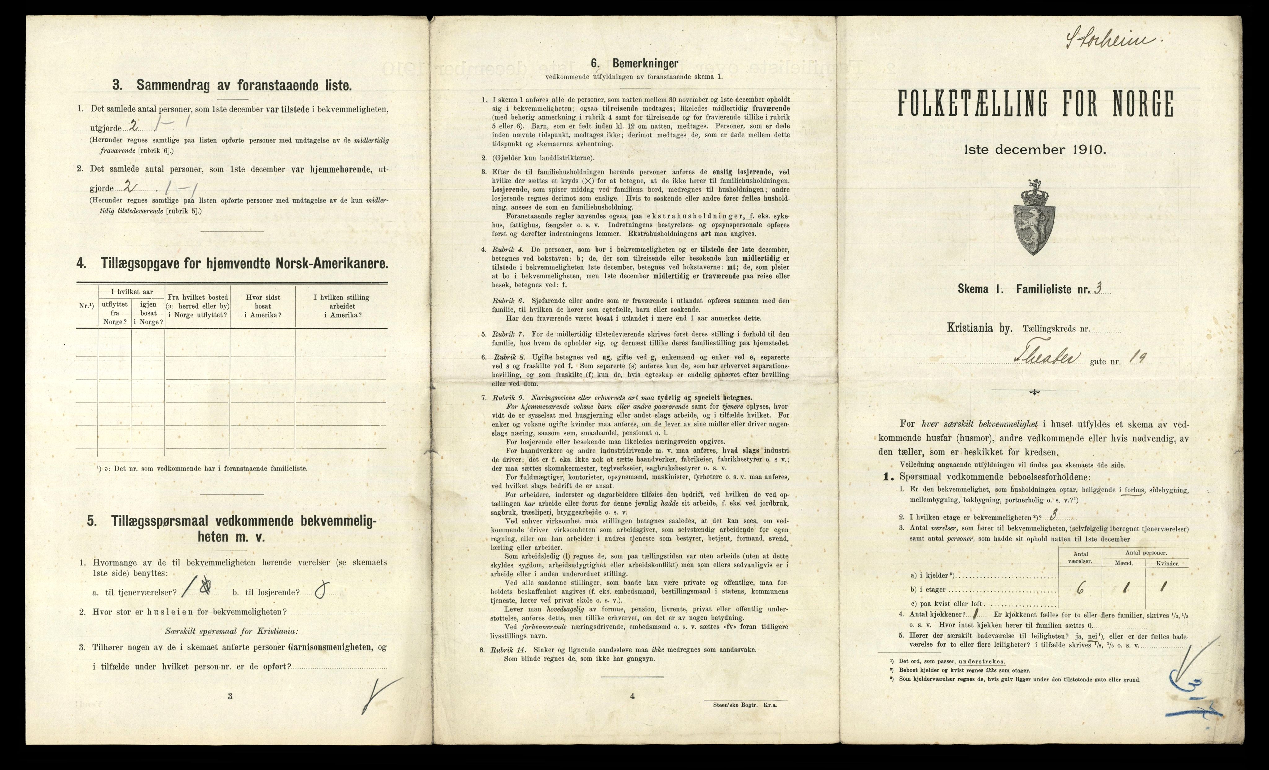 RA, 1910 census for Kristiania, 1910, p. 103193