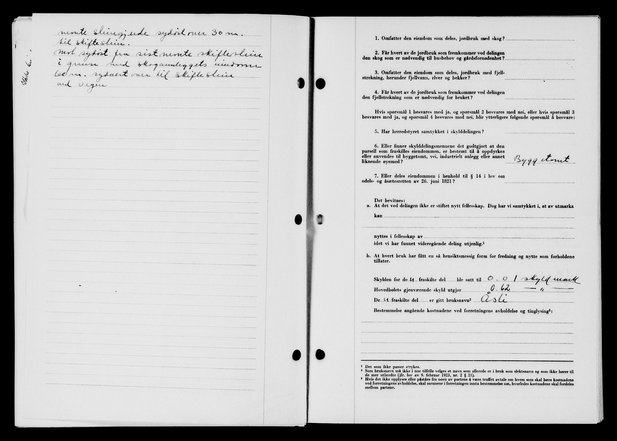 Lyngdal sorenskriveri, AV/SAK-1221-0004/G/Gb/L0676: Mortgage book no. A XXII, 1957-1957, Diary no: : 509/1957