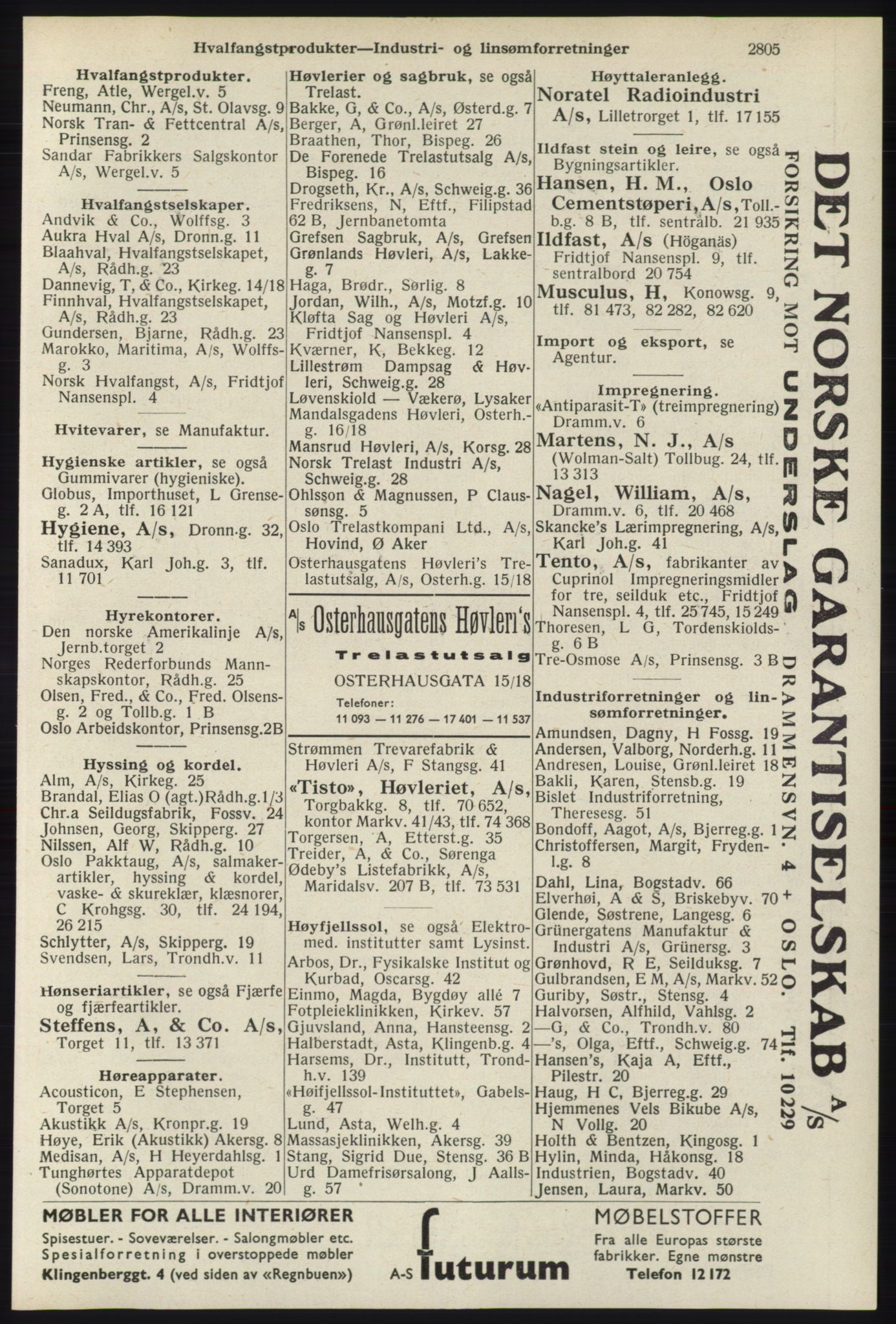 Kristiania/Oslo adressebok, PUBL/-, 1940, p. 2755
