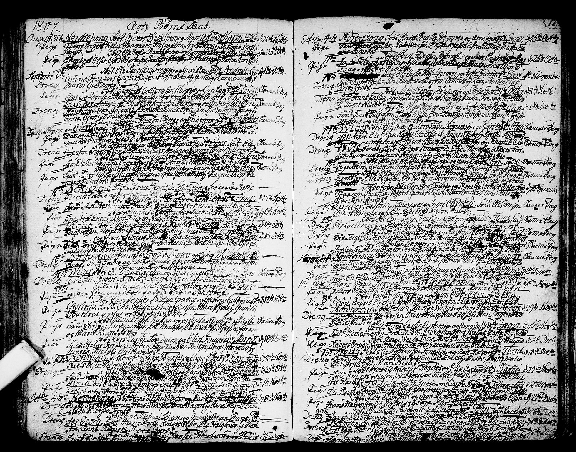 Norderhov kirkebøker, SAKO/A-237/F/Fa/L0006: Parish register (official) no. 6, 1789-1811, p. 128