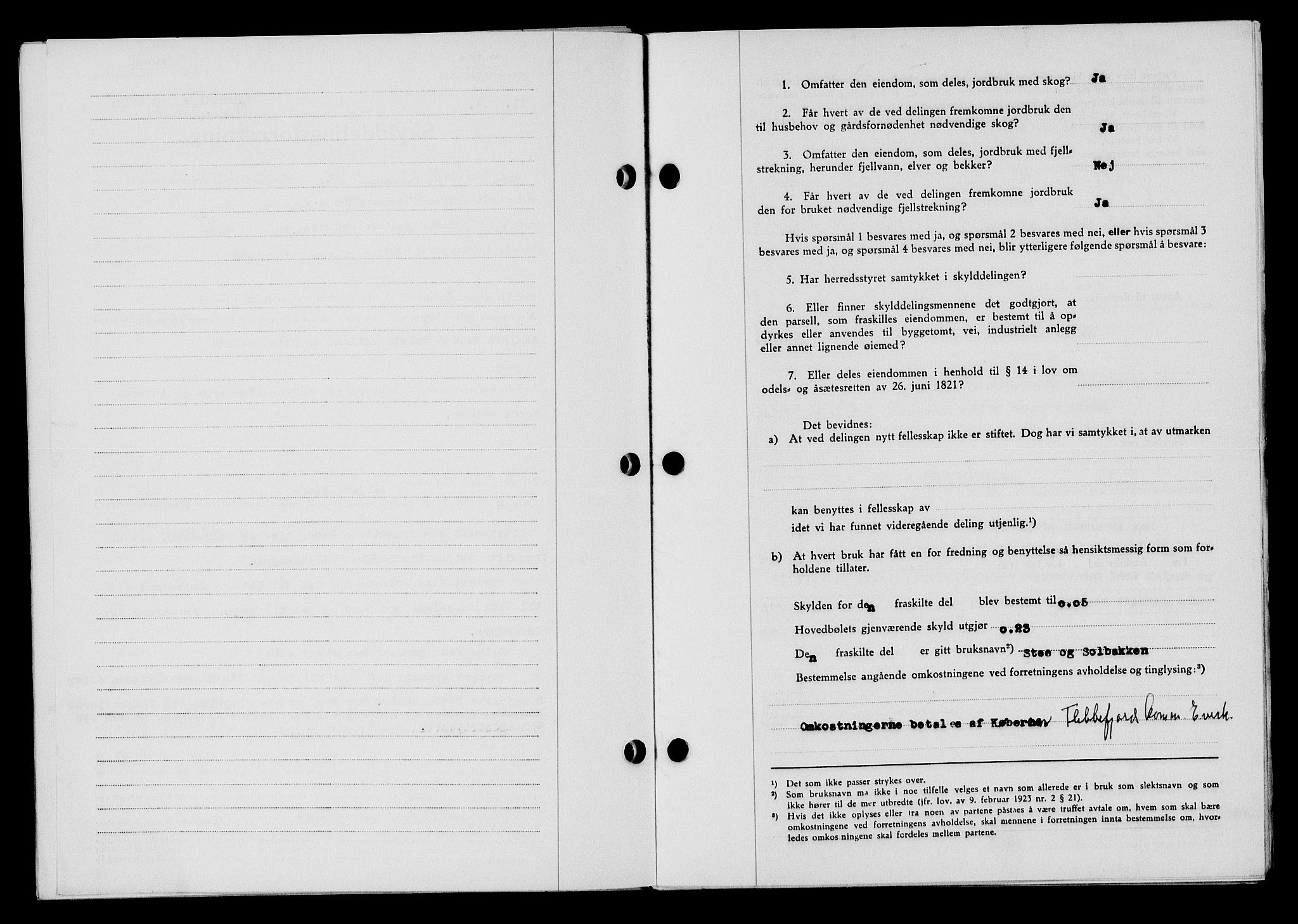 Flekkefjord sorenskriveri, AV/SAK-1221-0001/G/Gb/Gba/L0060: Mortgage book no. A-8, 1945-1946, Diary no: : 545/1945