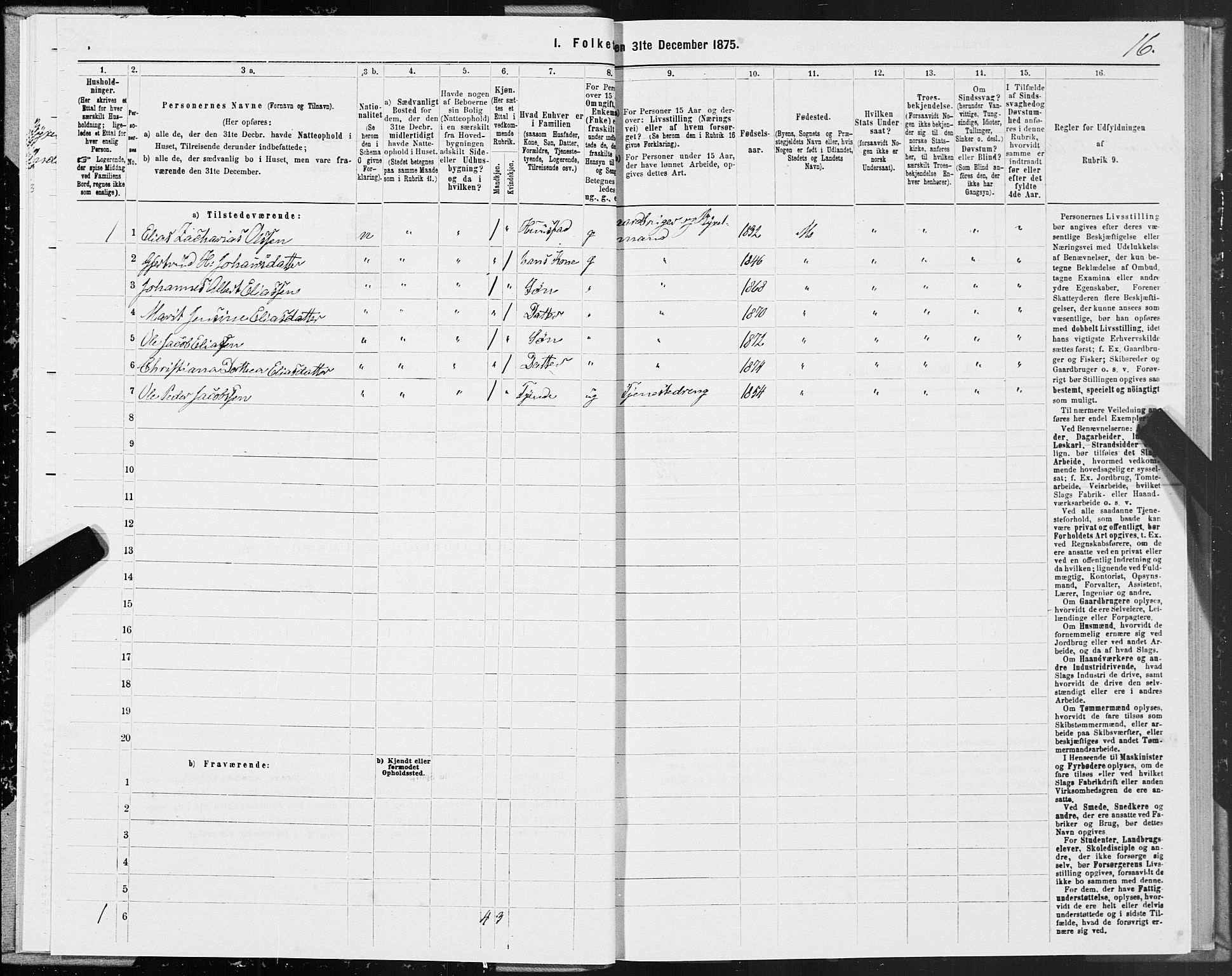 SAT, 1875 census for 1833P Mo, 1875, p. 3016