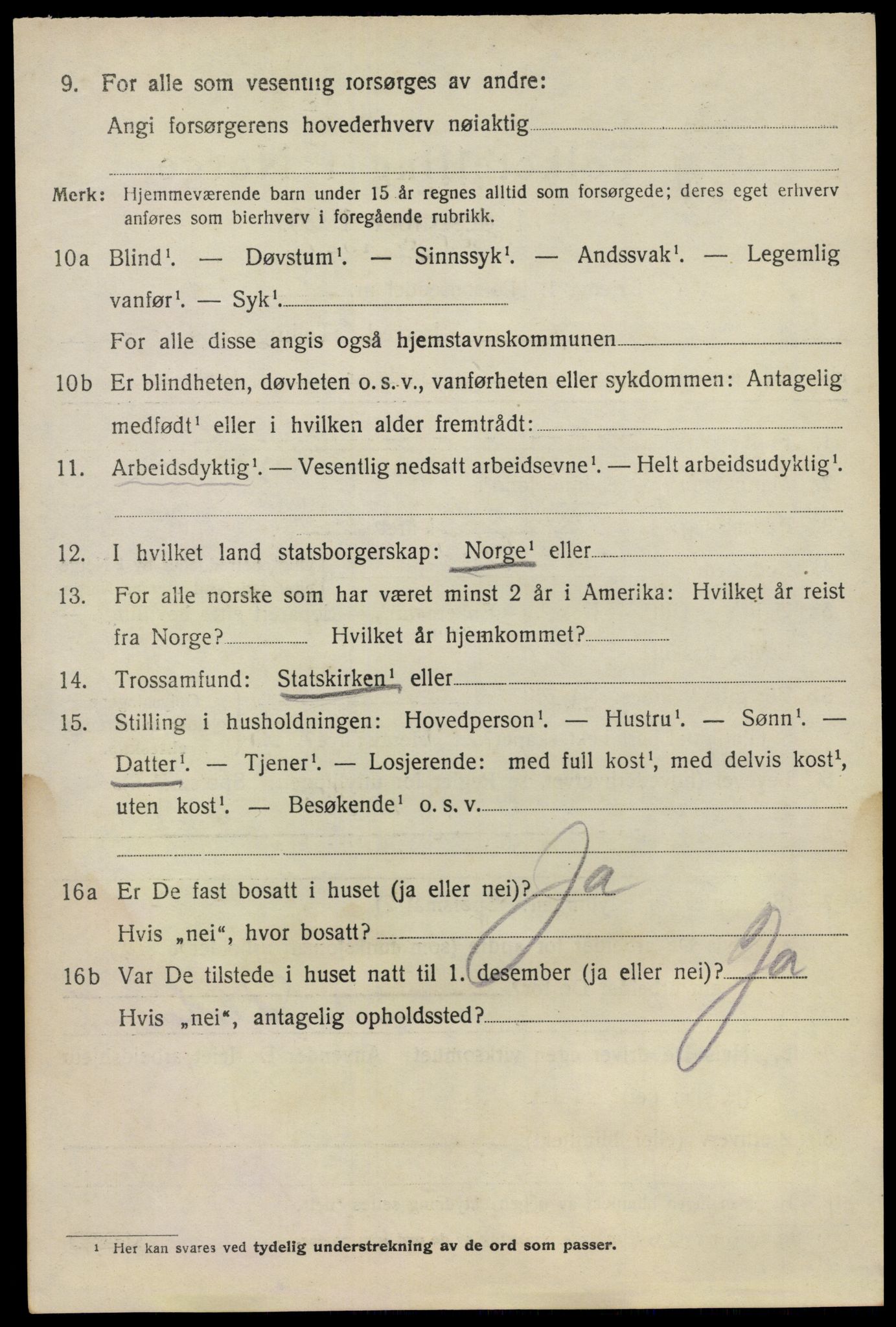 SAO, 1920 census for Fet, 1920, p. 2939