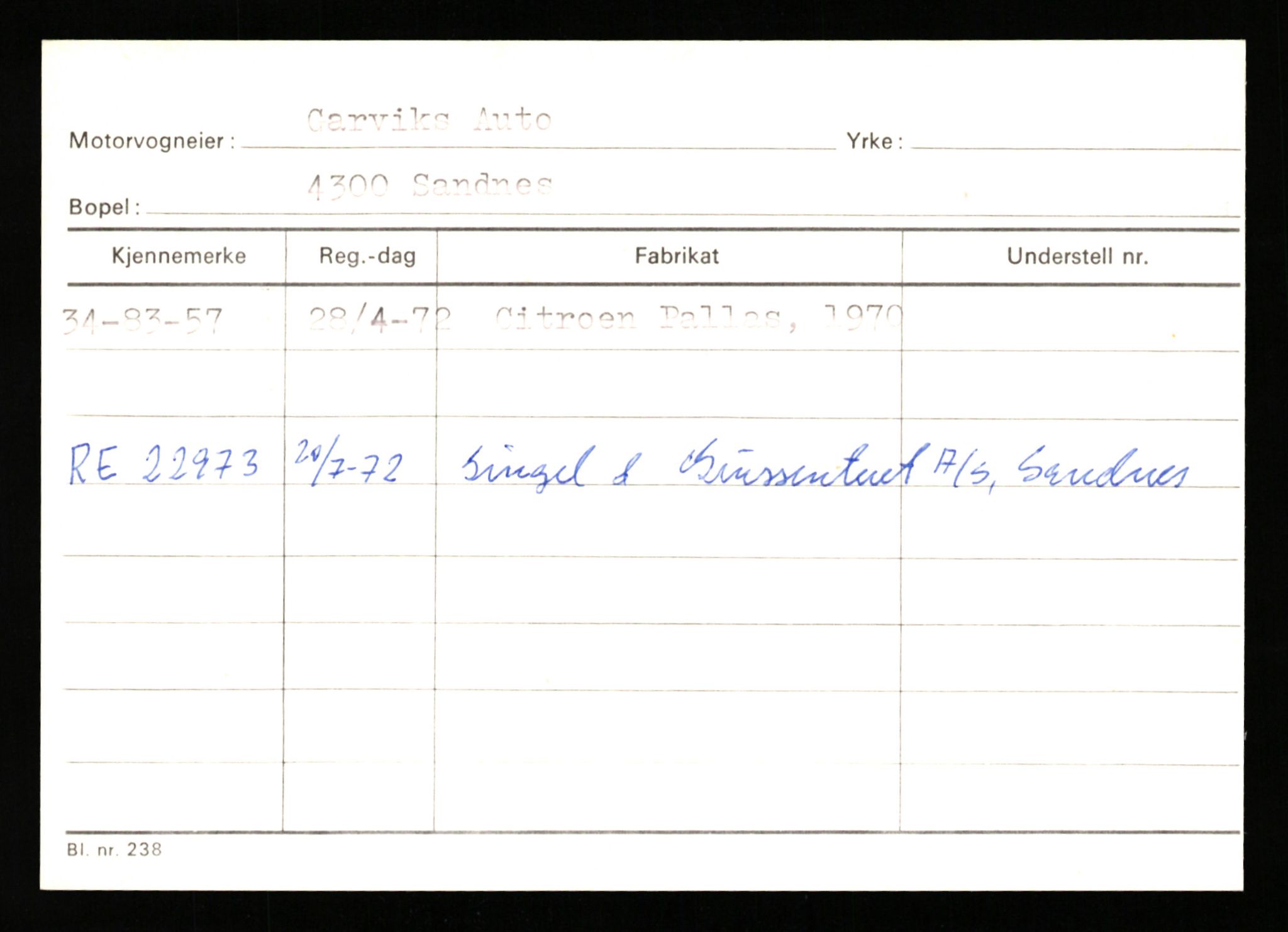 Stavanger trafikkstasjon, AV/SAST-A-101942/0/G/L0011: Registreringsnummer: 240000 - 363477, 1930-1971, p. 2931