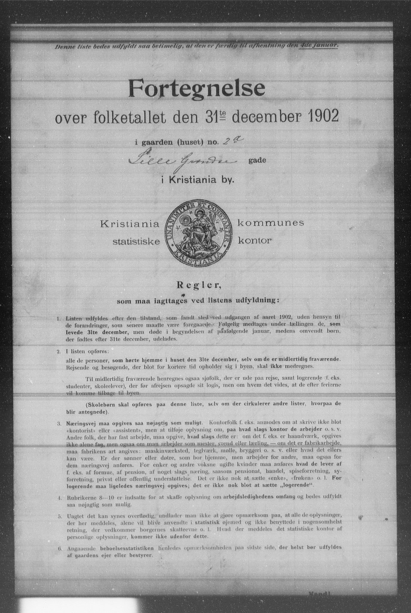 OBA, Municipal Census 1902 for Kristiania, 1902, p. 11040