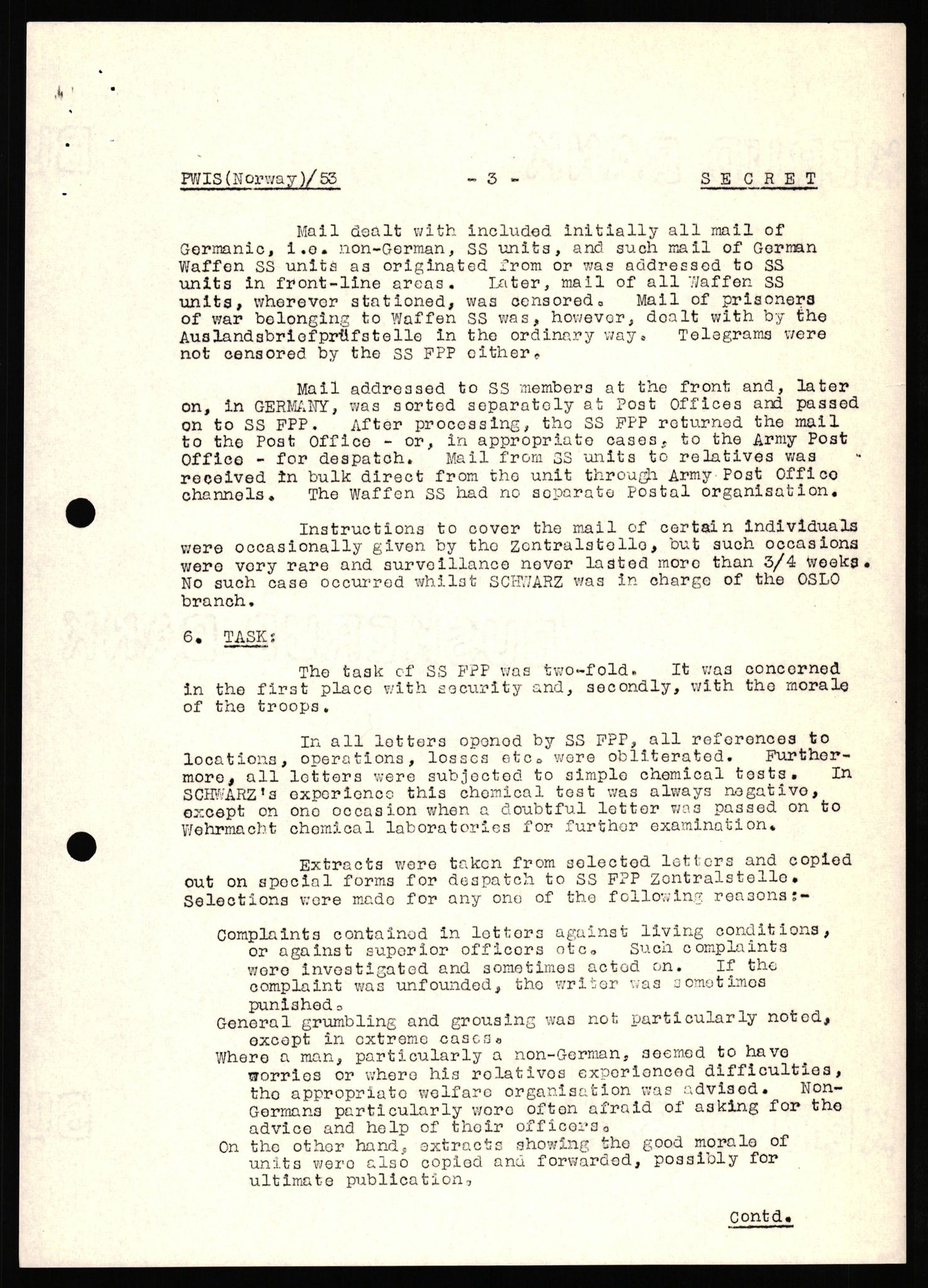 Forsvaret, Forsvarets overkommando II, RA/RAFA-3915/D/Db/L0031: CI Questionaires. Tyske okkupasjonsstyrker i Norge. Tyskere., 1945-1946, p. 86