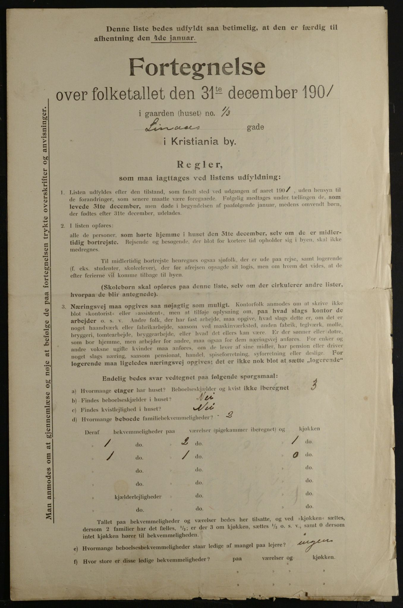 OBA, Municipal Census 1901 for Kristiania, 1901, p. 8941