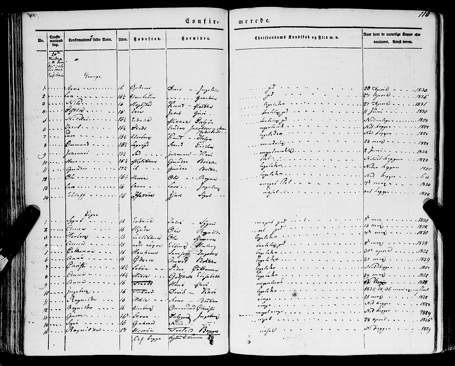 Ulvik sokneprestembete, SAB/A-78801/H/Haa: Parish register (official) no. A 12, 1839-1853, p. 110