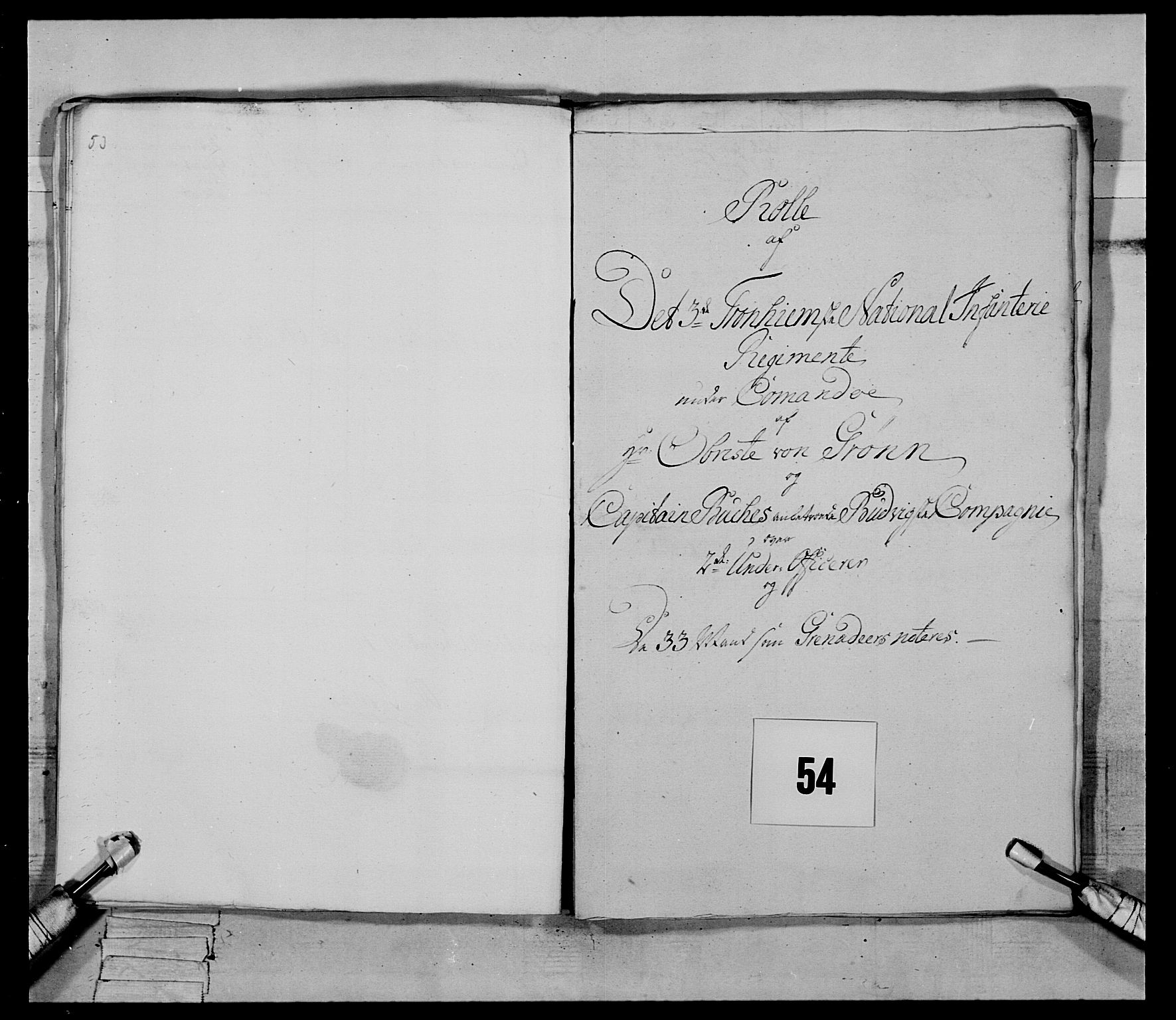 Generalitets- og kommissariatskollegiet, Det kongelige norske kommissariatskollegium, AV/RA-EA-5420/E/Eh/L0084: 3. Trondheimske nasjonale infanteriregiment, 1769-1773, p. 220