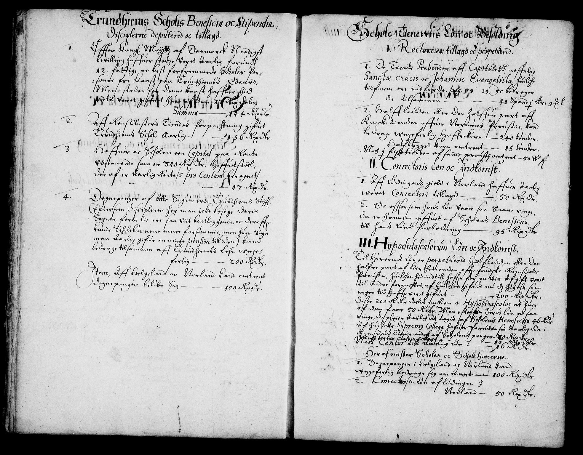 Rentekammeret inntil 1814, Realistisk ordnet avdeling, AV/RA-EA-4070/Fc/Fca/L0004/0004: [Ca IV]  Trondheim stift / Trondheim kapitel og domkirkes jordebok, 1666, p. 50-51