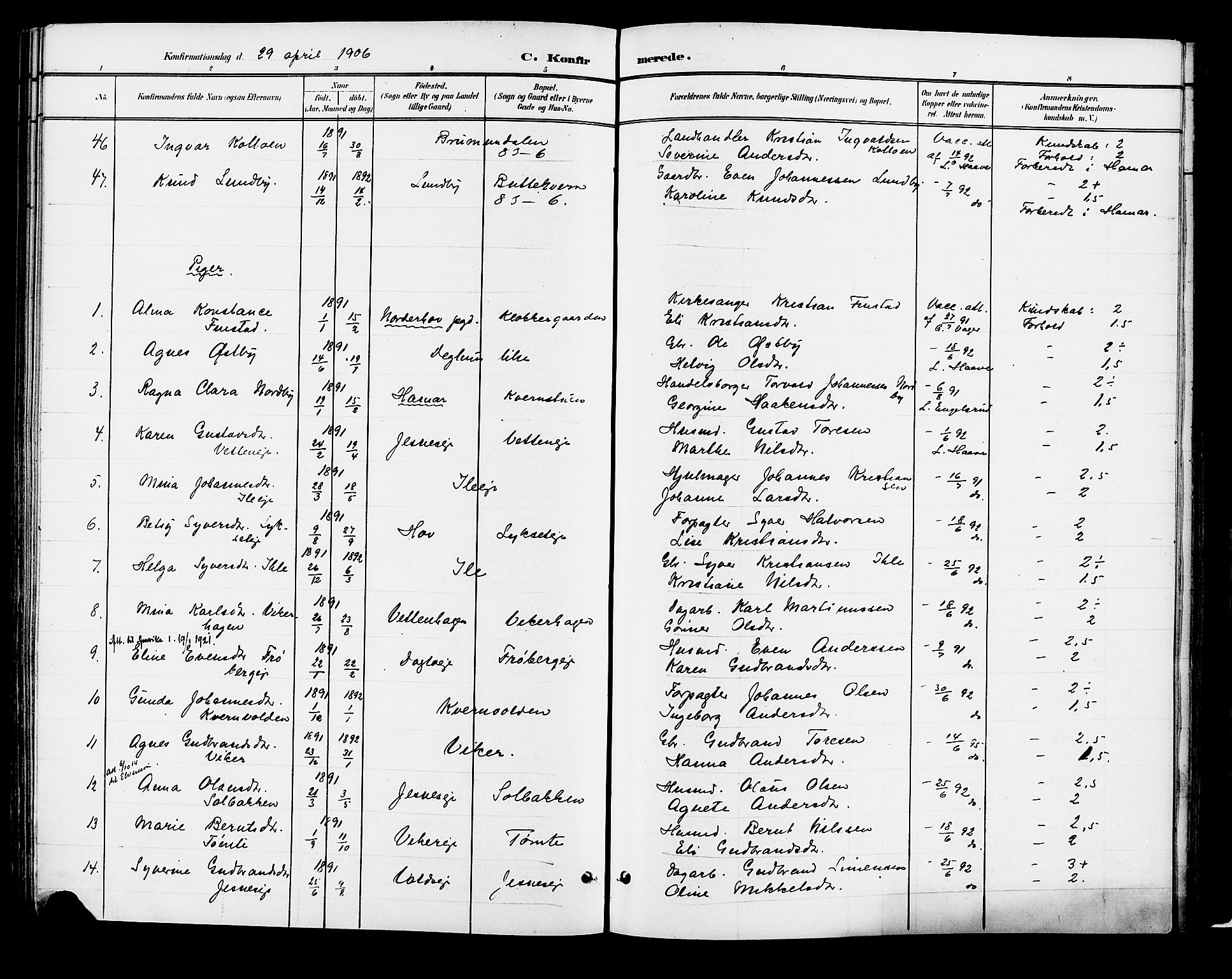 Vang prestekontor, Hedmark, AV/SAH-PREST-008/H/Ha/Haa/L0018B: Parish register (official) no. 18B, 1880-1906