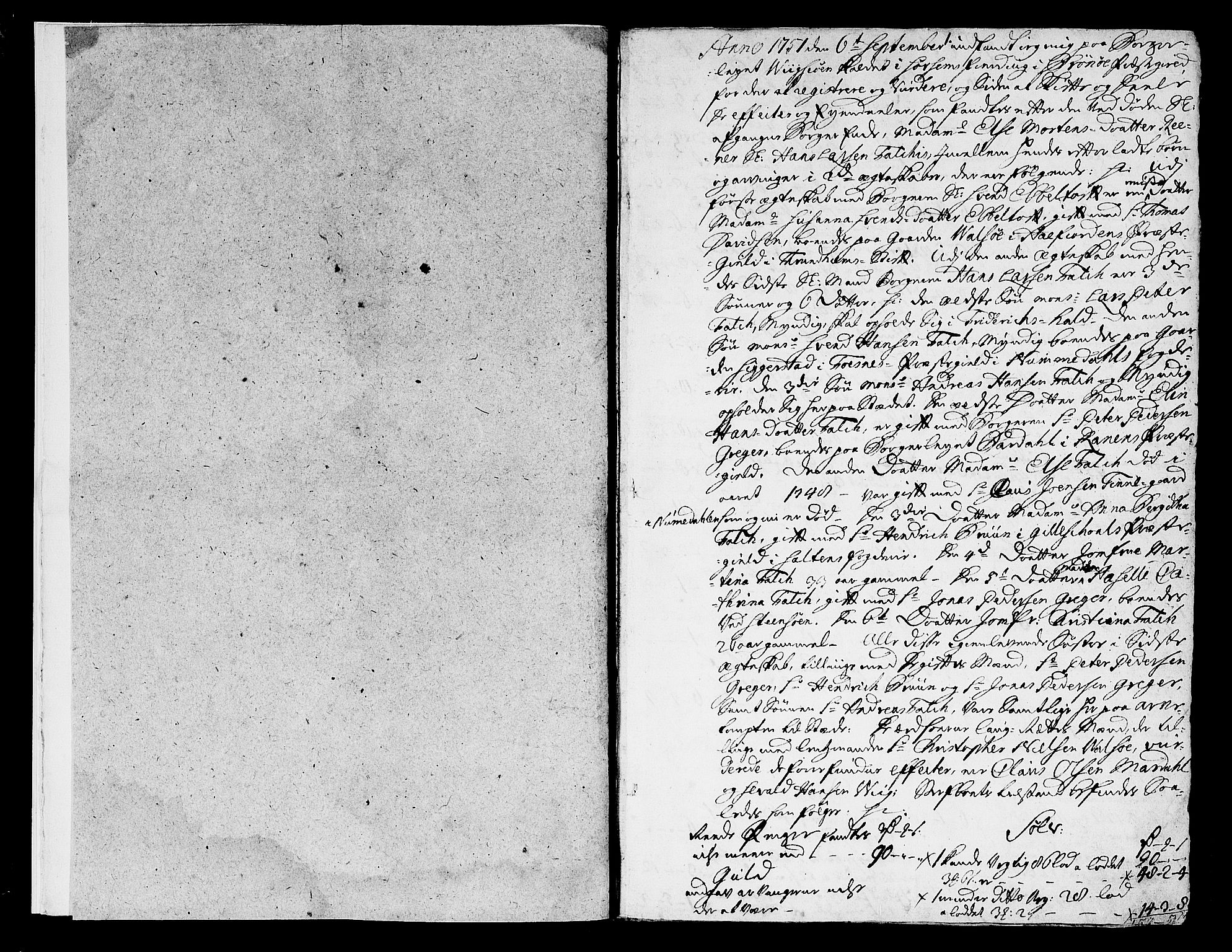 Helgeland sorenskriveri, SAT/A-0004/3/3A/L0025: Konseptprotokoll 10, 1752, p. 0b-1a