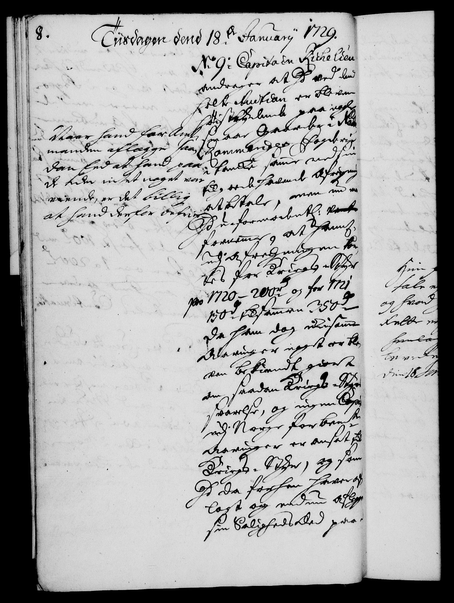 Rentekammeret, Kammerkanselliet, AV/RA-EA-3111/G/Gh/Gha/L0011: Norsk ekstraktmemorialprotokoll (merket RK 53.56), 1729, p. 8