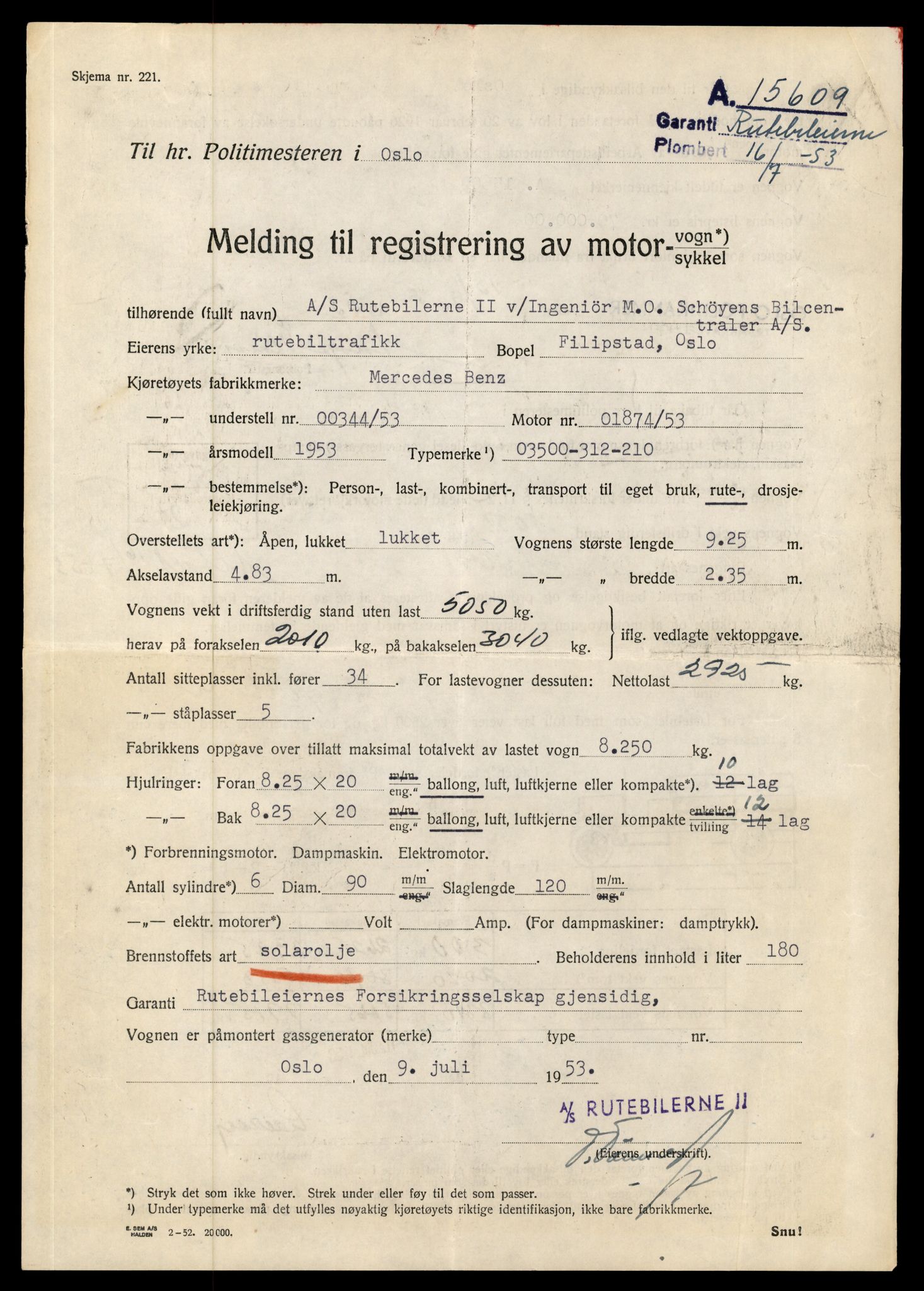 Møre og Romsdal vegkontor - Ålesund trafikkstasjon, SAT/A-4099/F/Fe/L0012: Registreringskort for kjøretøy T 1290 - T 1450, 1927-1998, p. 983