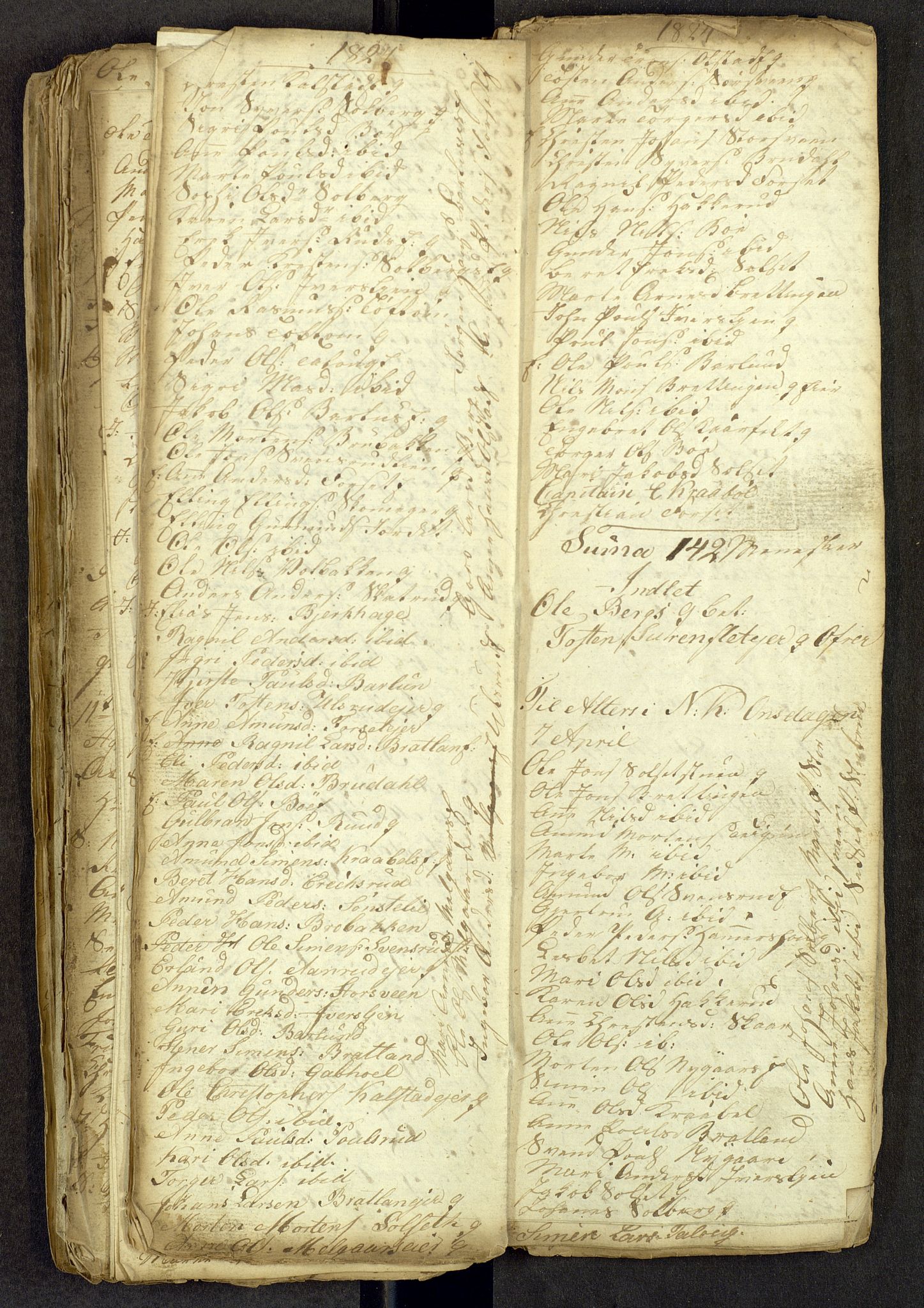 Gausdal prestekontor, AV/SAH-PREST-090/H/Ha: Parish register draft no. -, 1809-1827