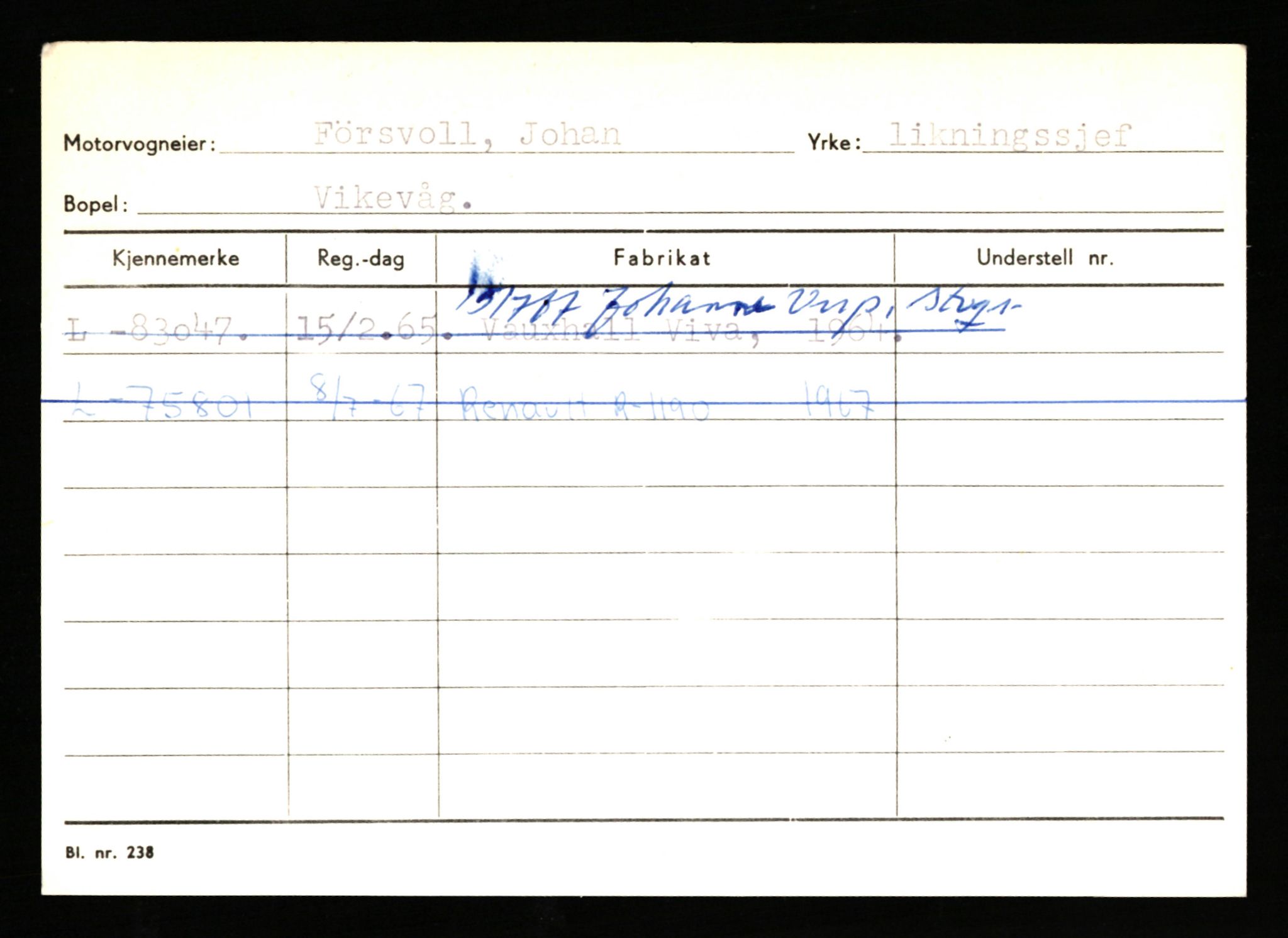 Stavanger trafikkstasjon, AV/SAST-A-101942/0/H/L0010: Fuglestad - Gjestland, 1930-1971, p. 831