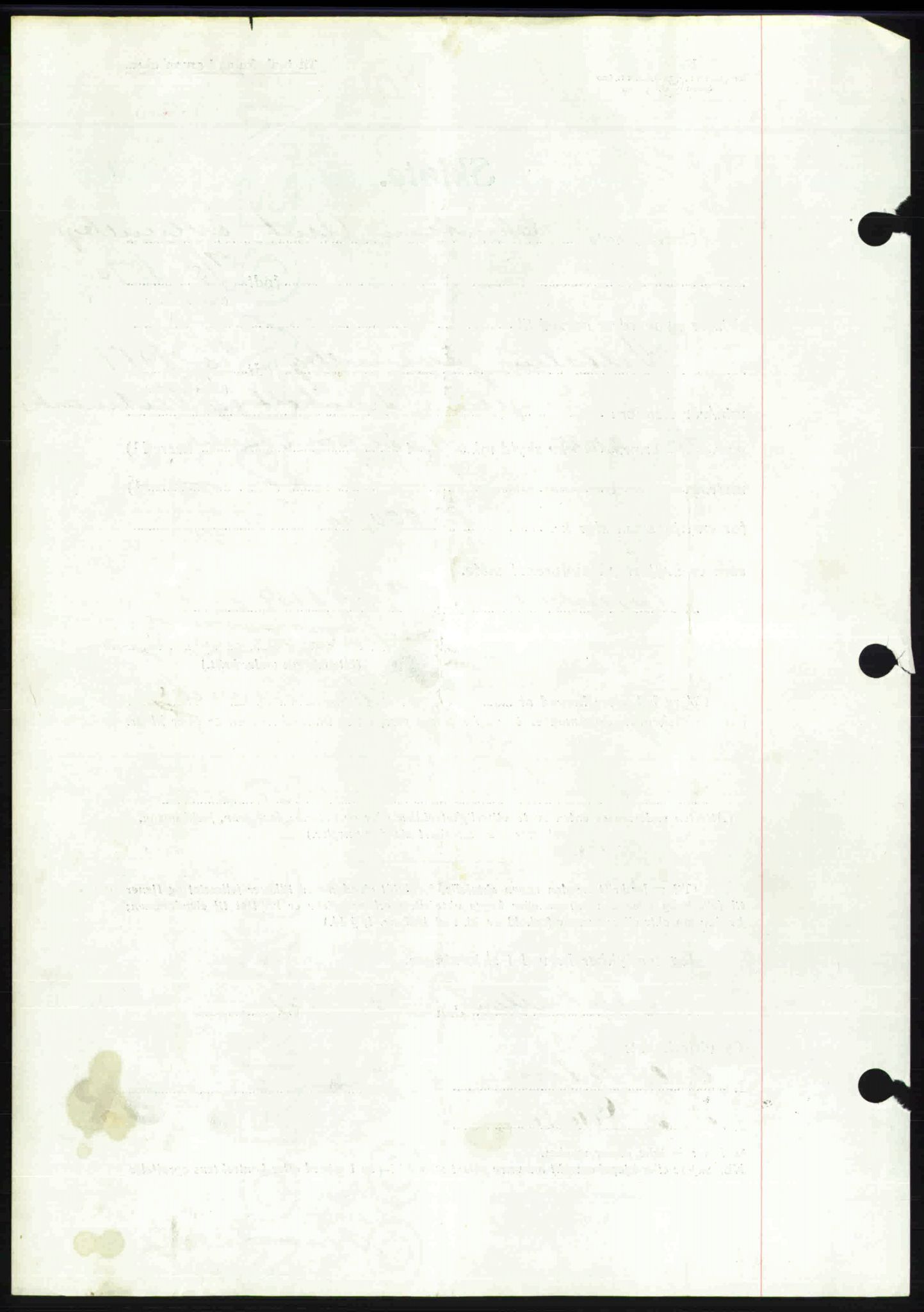 Toten tingrett, SAH/TING-006/H/Hb/Hbc/L0006: Mortgage book no. Hbc-06, 1939-1939, Diary no: : 2642/1939