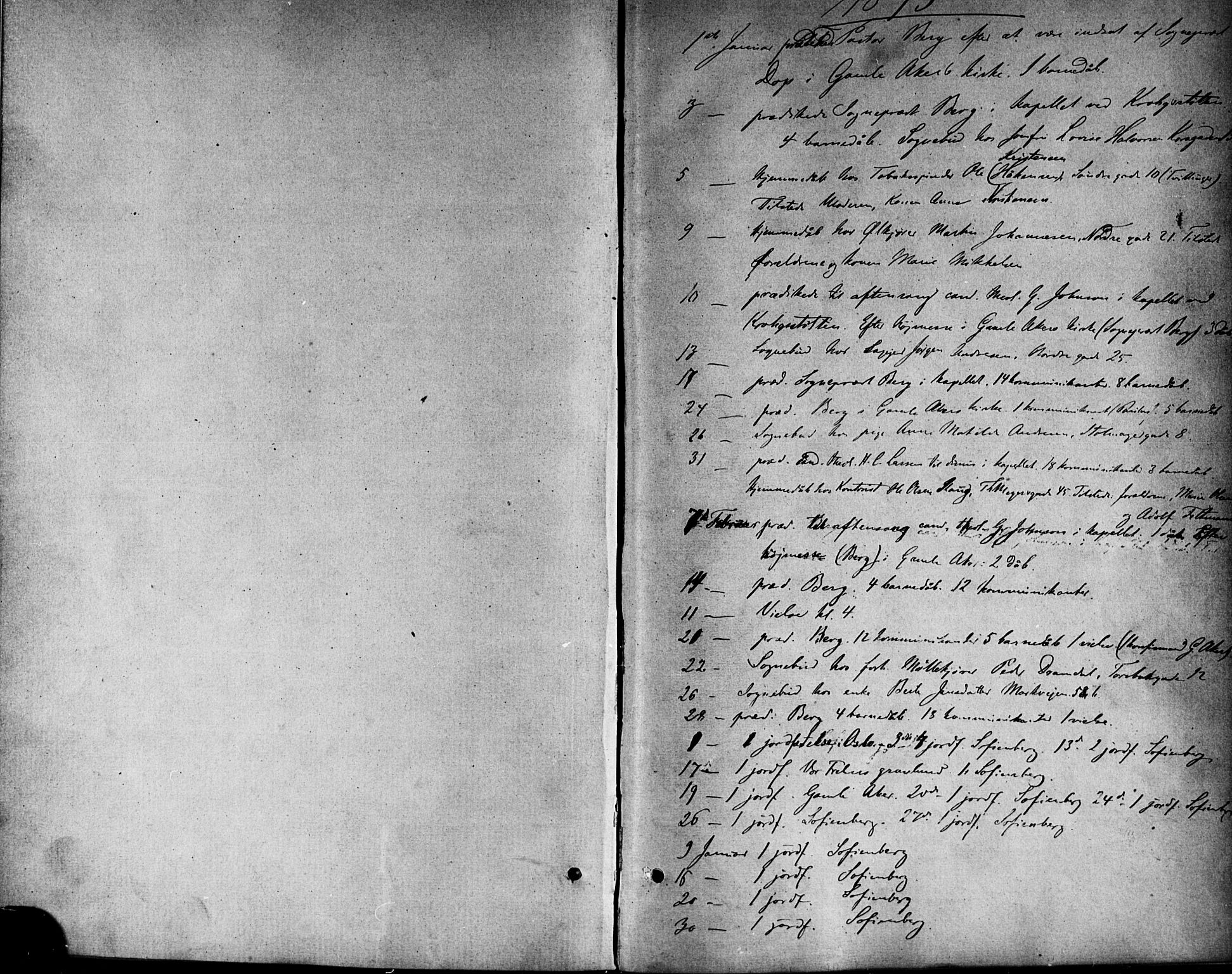Paulus prestekontor Kirkebøker, SAO/A-10871/F/Fa/L0002: Parish register (official) no. 2, 1875-1878