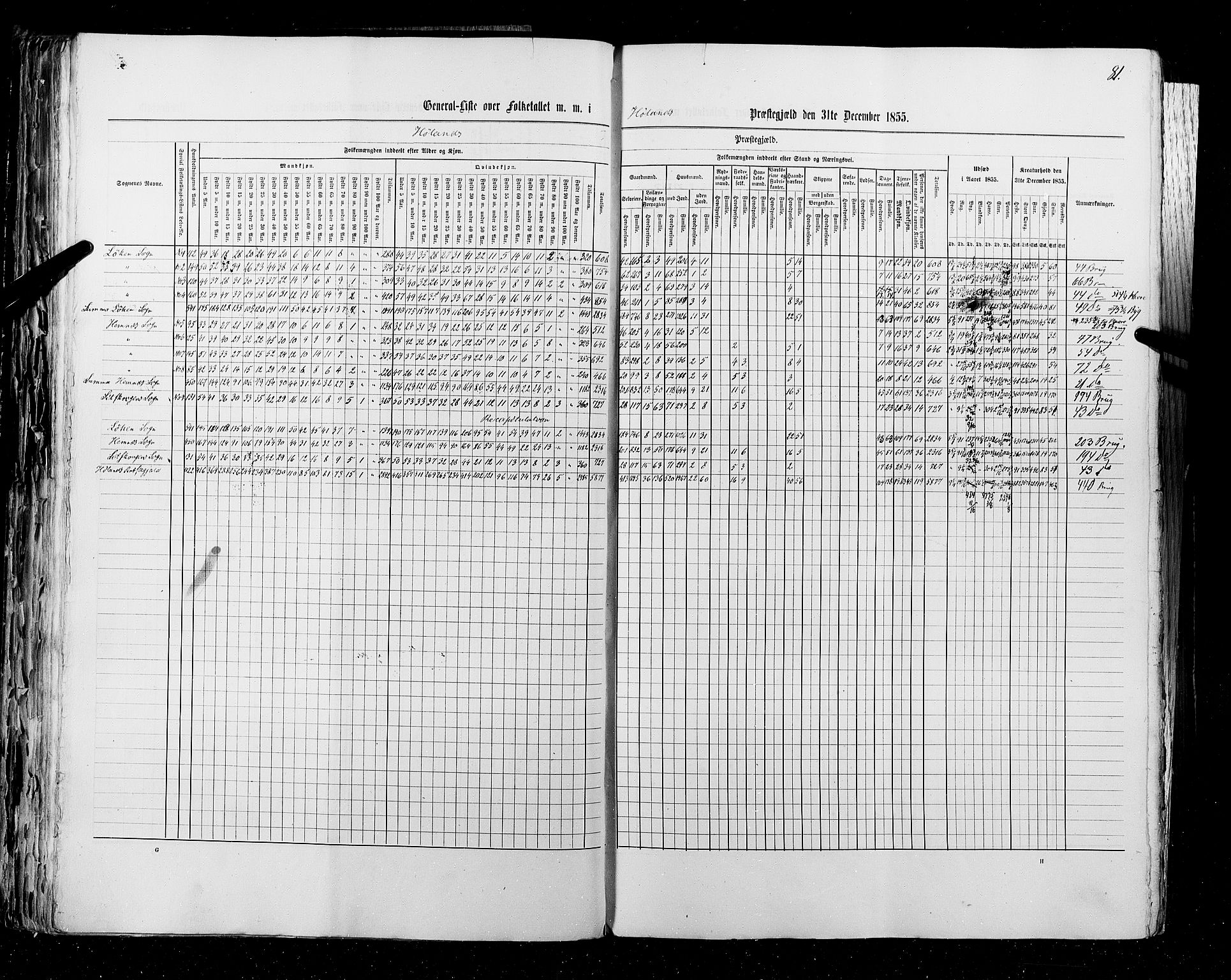 RA, Census 1855, vol. 1: Akershus amt, Smålenenes amt og Hedemarken amt, 1855, p. 81