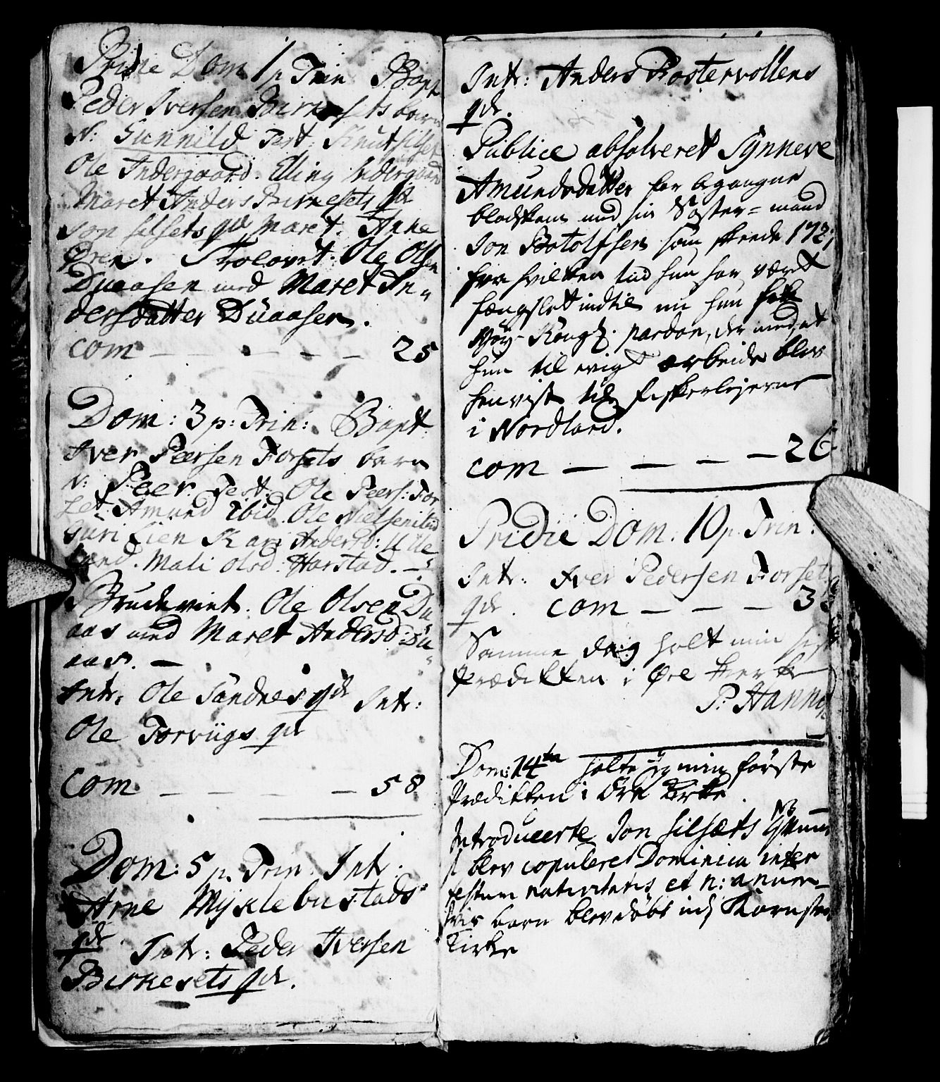 Ministerialprotokoller, klokkerbøker og fødselsregistre - Møre og Romsdal, AV/SAT-A-1454/584/L0964: Parish register (official) no. 584A04, 1732-1754