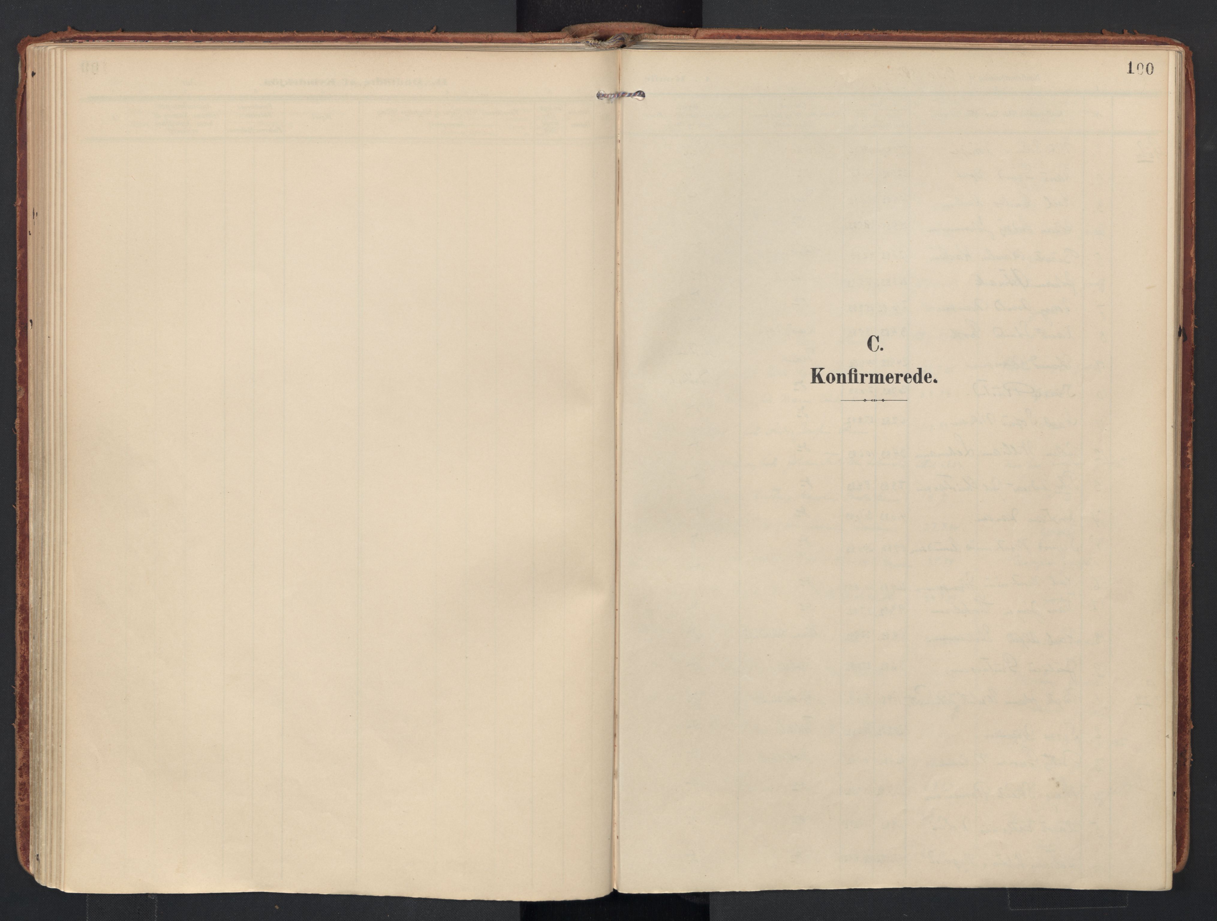 Drøbak prestekontor Kirkebøker, SAO/A-10142a/F/Fb/L0003: Parish register (official) no. II 3, 1897-1918, p. 100