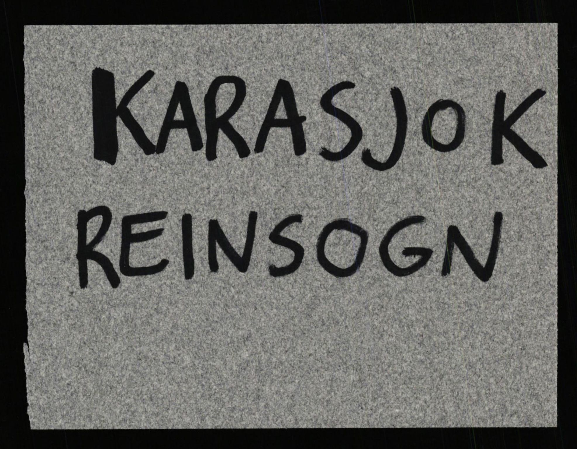 Lappefogden i Finnmark/Reindriftsforvaltningen Øst-Finnmark, AV/SATØ-S-1461/G/Ge/Gea/L0006: Slettede reinmerker, 1934-1992, p. 1