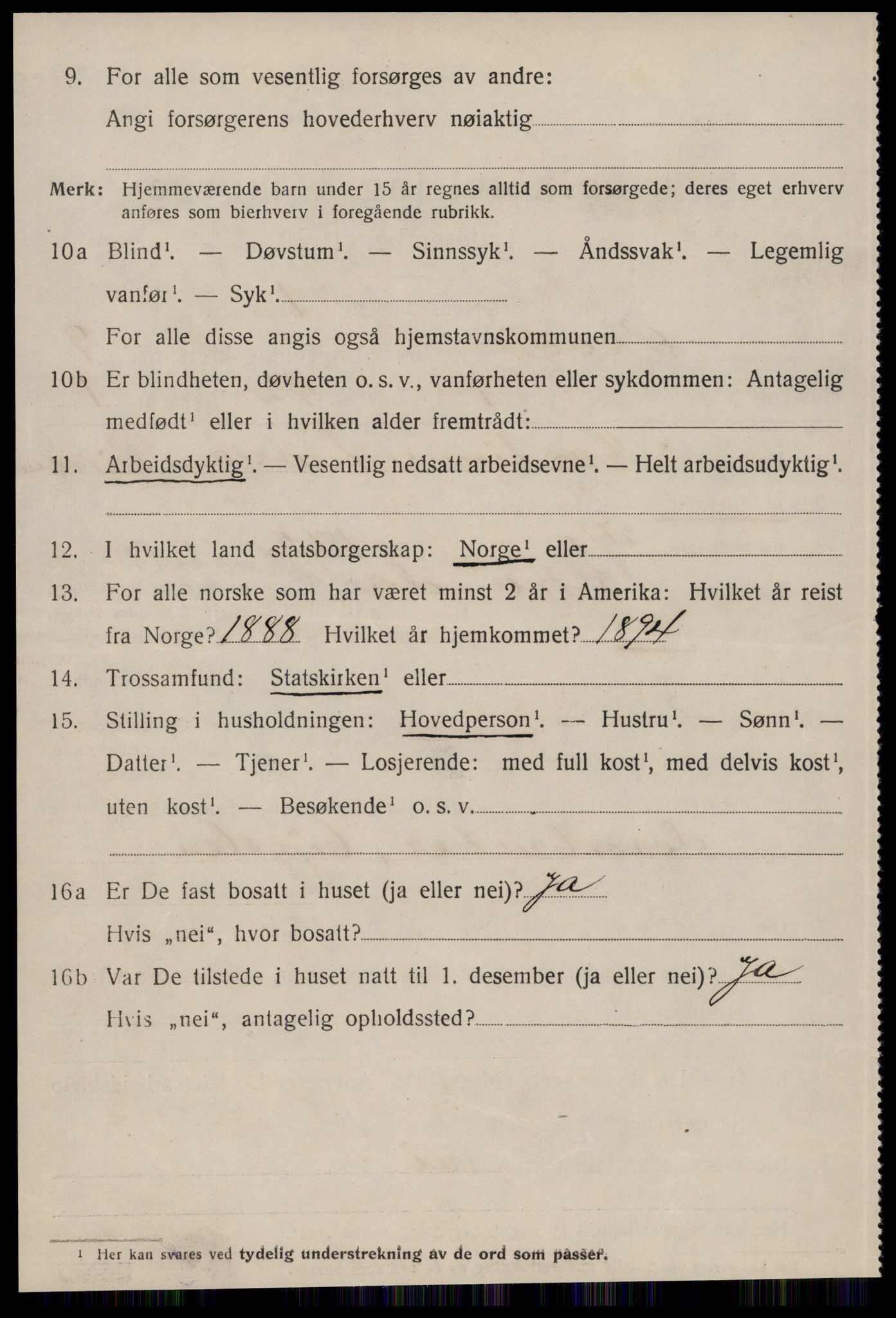 SAT, 1920 census for Skodje, 1920, p. 3754