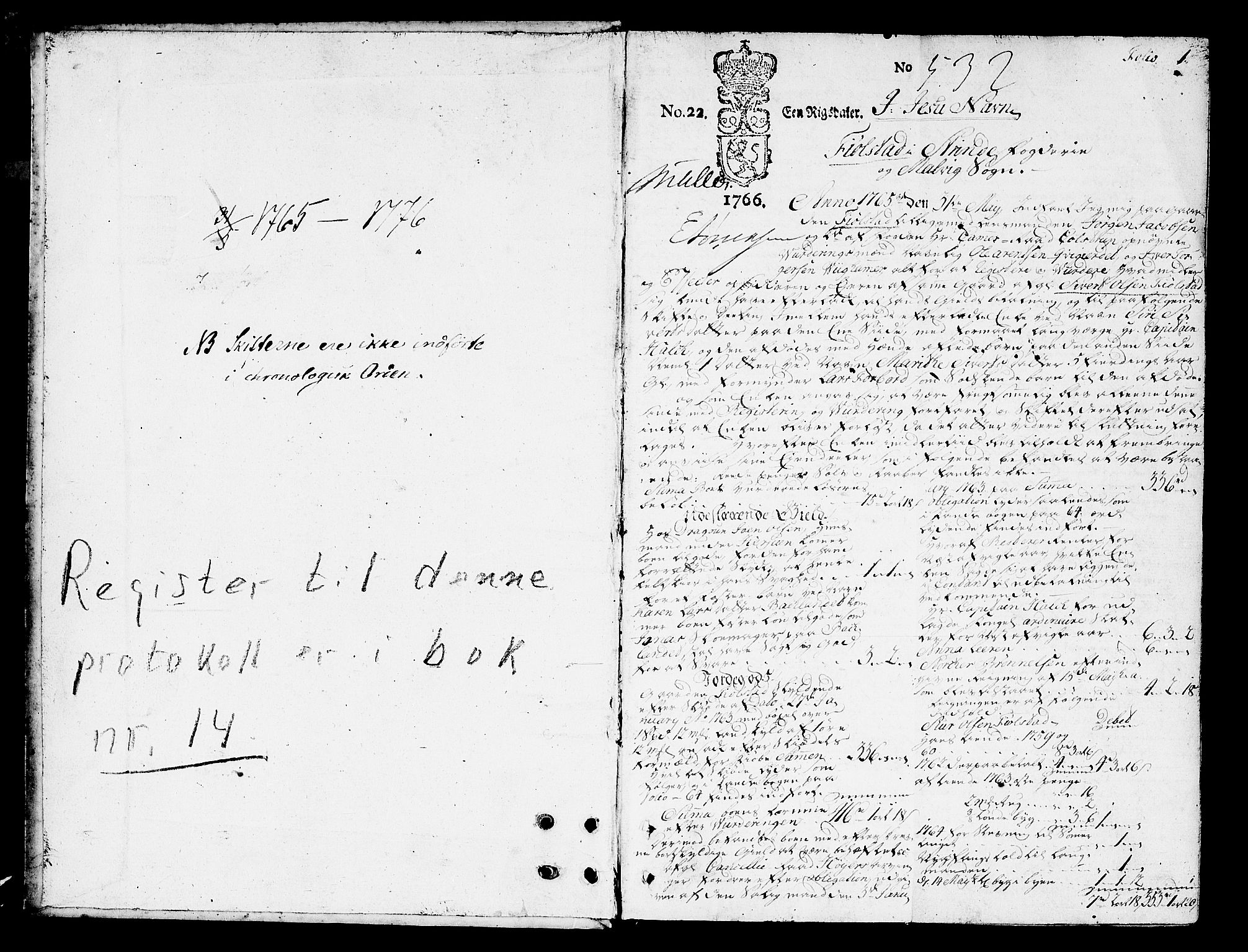 Strinda og Selbu sorenskriveri, AV/SAT-A-0015/3/3A/3Aa/L0006: Skifteprotokoll 6, 1765-1776, p. 0b-1a