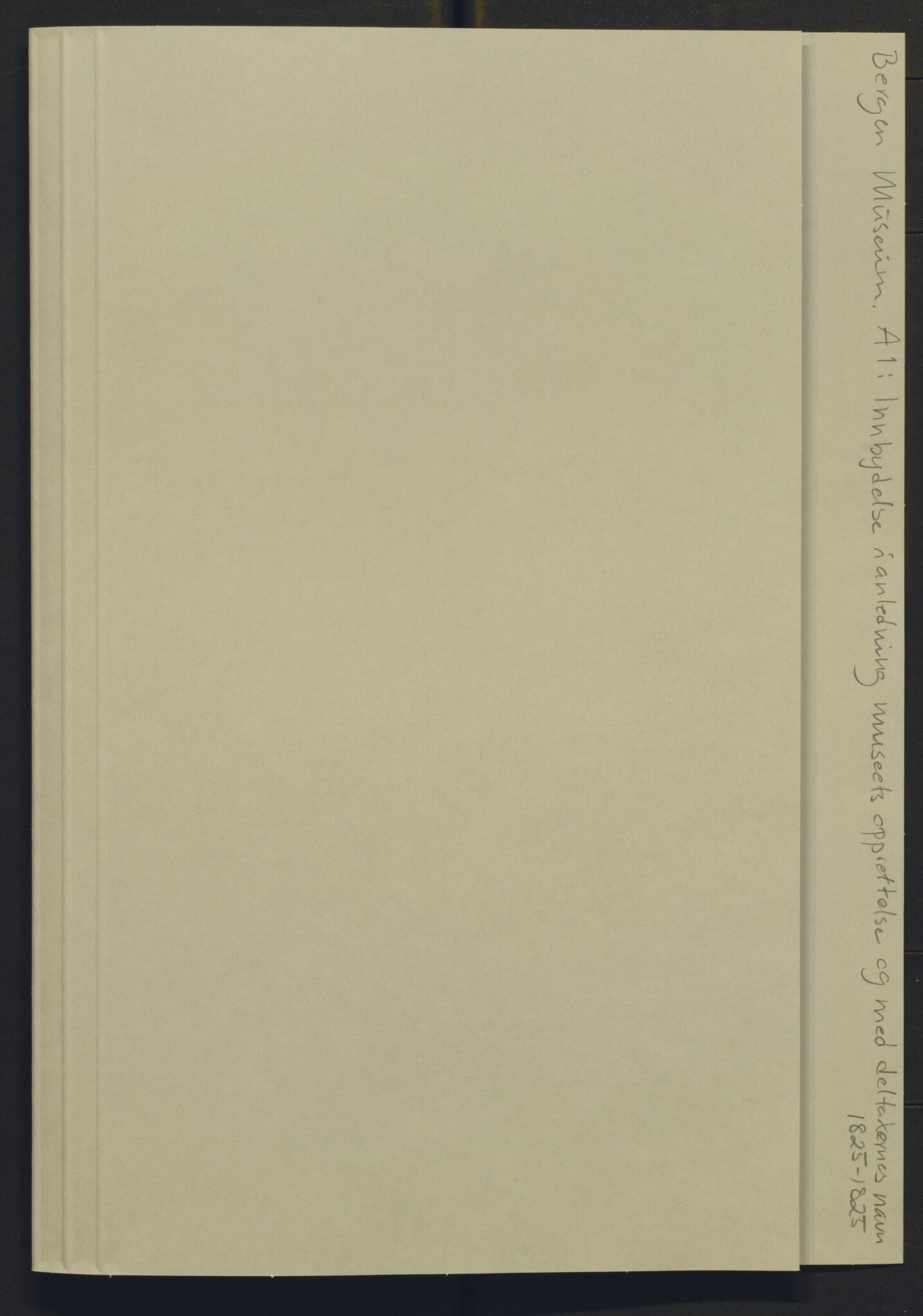 Bergens Museum, AV/SAB-A-17301/02/Y/Yb/L0001: Diverse, 1825-1952, p. 51