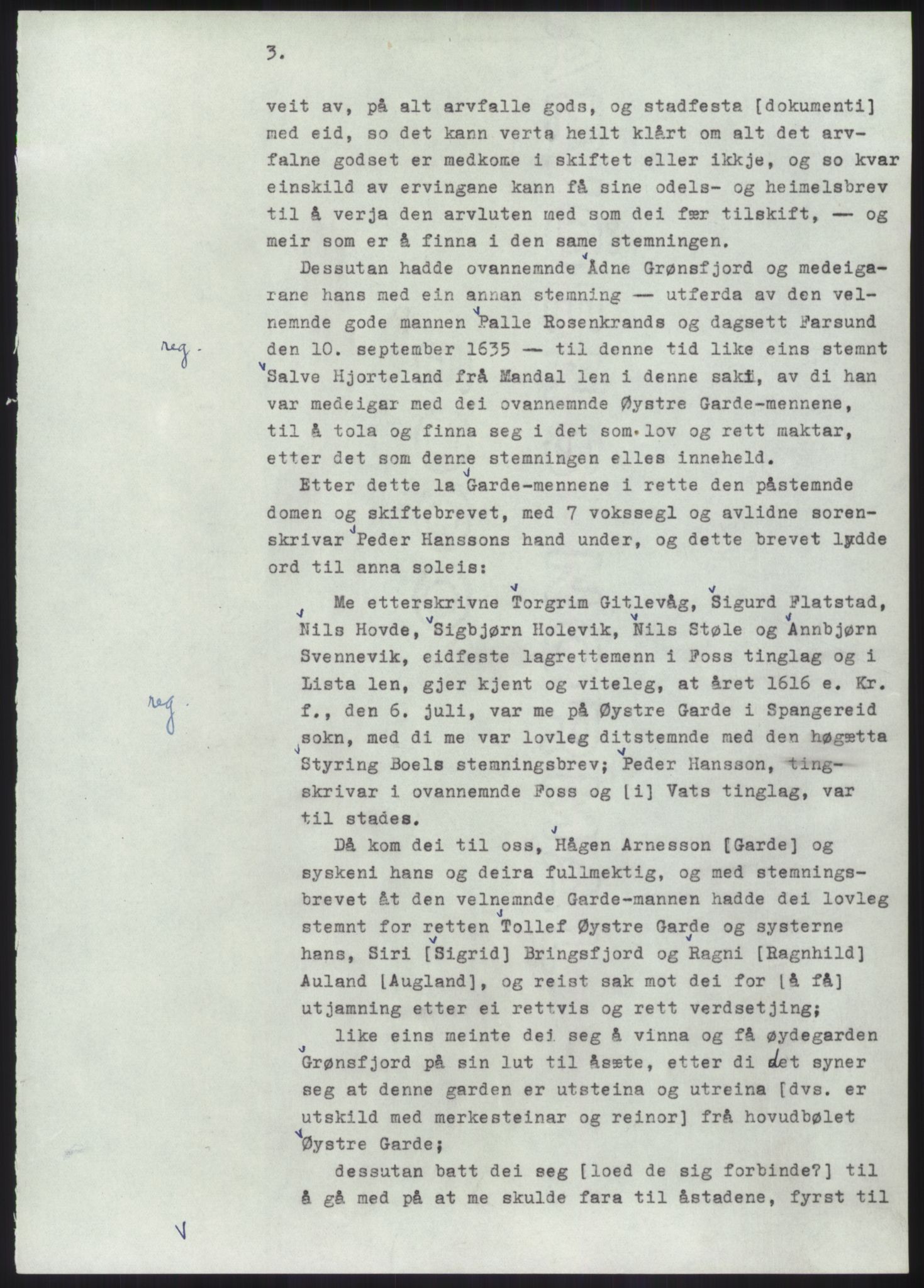 Samlinger til kildeutgivelse, Diplomavskriftsamlingen, AV/RA-EA-4053/H/Ha, p. 1258