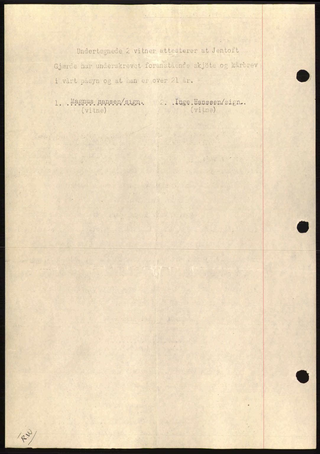 Salten sorenskriveri, SAT/A-4578/1/2/2C: Mortgage book no. A14-15, 1943-1945, Diary no: : 2064/1944
