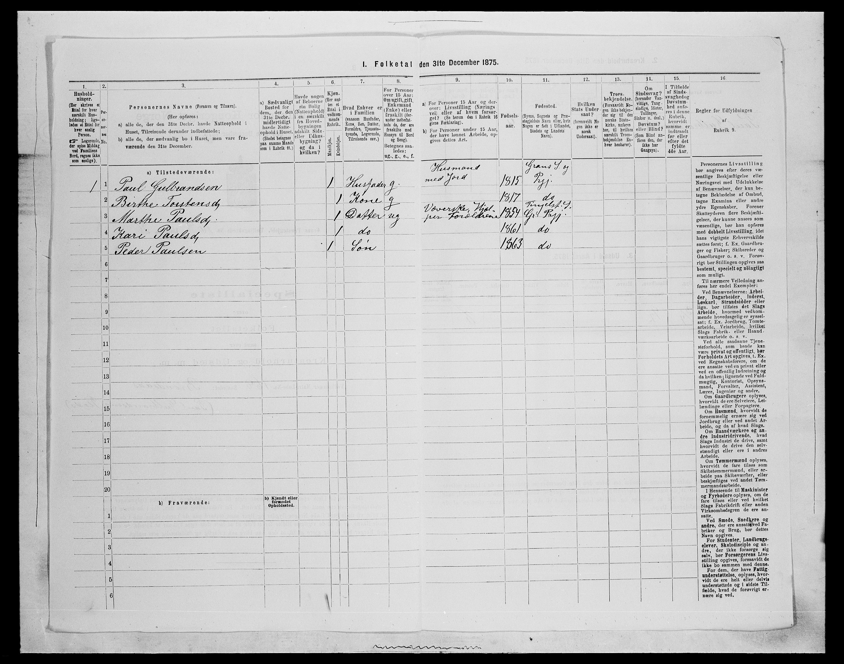 SAH, 1875 census for 0534P Gran, 1875, p. 1072