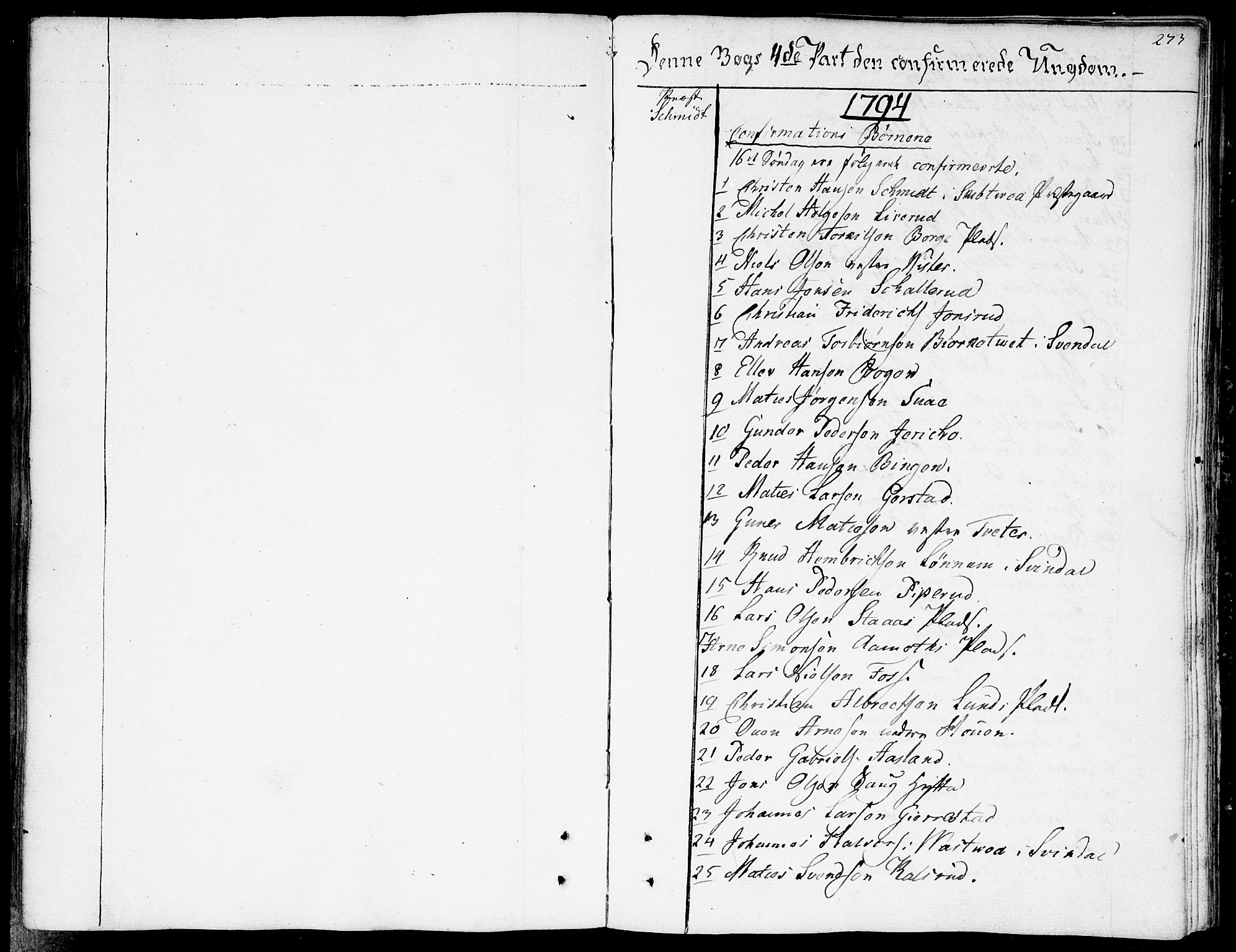 Skiptvet prestekontor Kirkebøker, SAO/A-20009/F/Fa/L0004: Parish register (official) no. 4, 1794-1814, p. 273