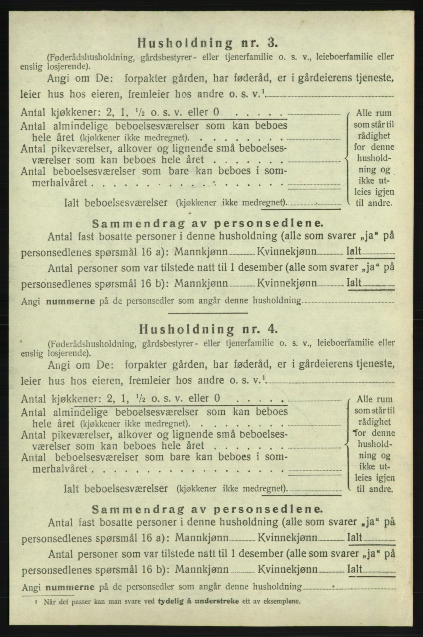 SAB, 1920 census for Skånevik, 1920, p. 1602
