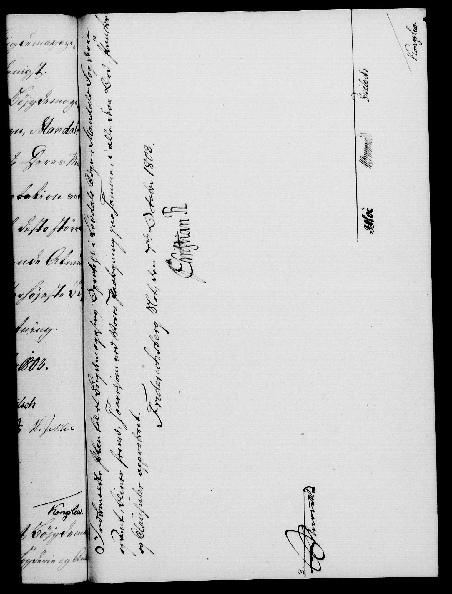 Rentekammeret, Kammerkanselliet, RA/EA-3111/G/Gf/Gfa/L0085: Norsk relasjons- og resolusjonsprotokoll (merket RK 52.85), 1803, p. 822