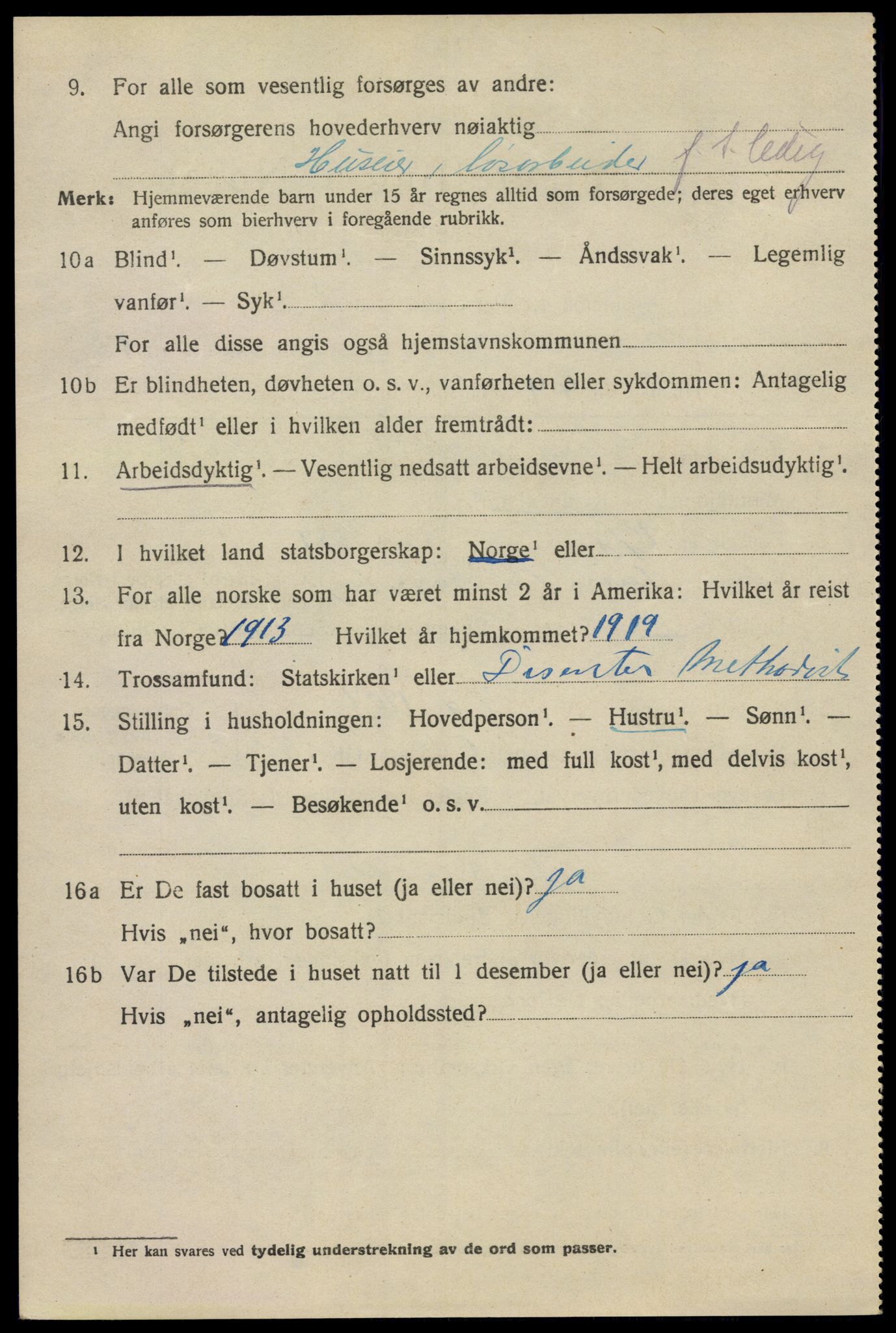 SAO, 1920 census for Sarpsborg, 1920, p. 26055