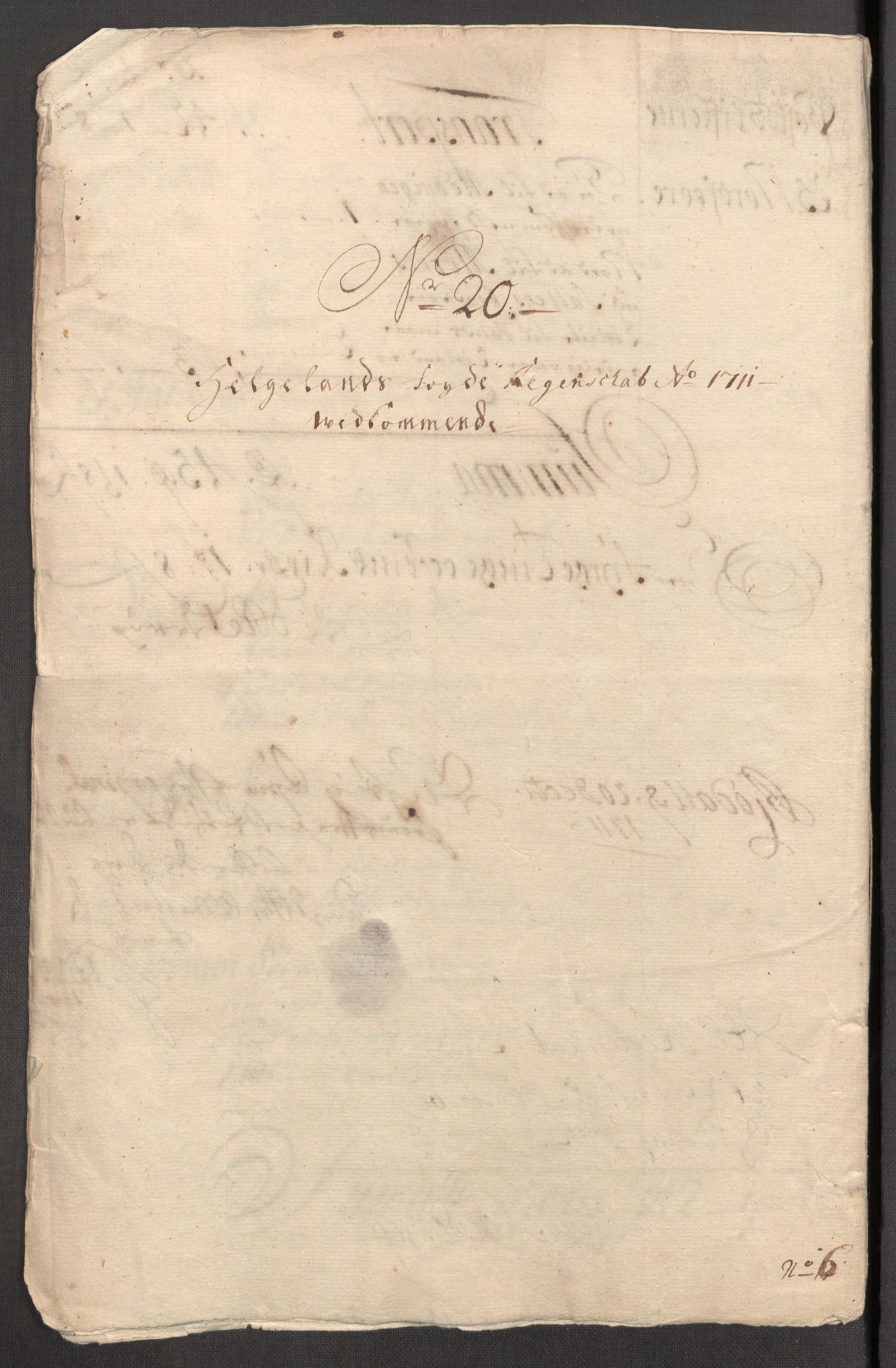 Rentekammeret inntil 1814, Reviderte regnskaper, Fogderegnskap, AV/RA-EA-4092/R65/L4511: Fogderegnskap Helgeland, 1710-1711, p. 379