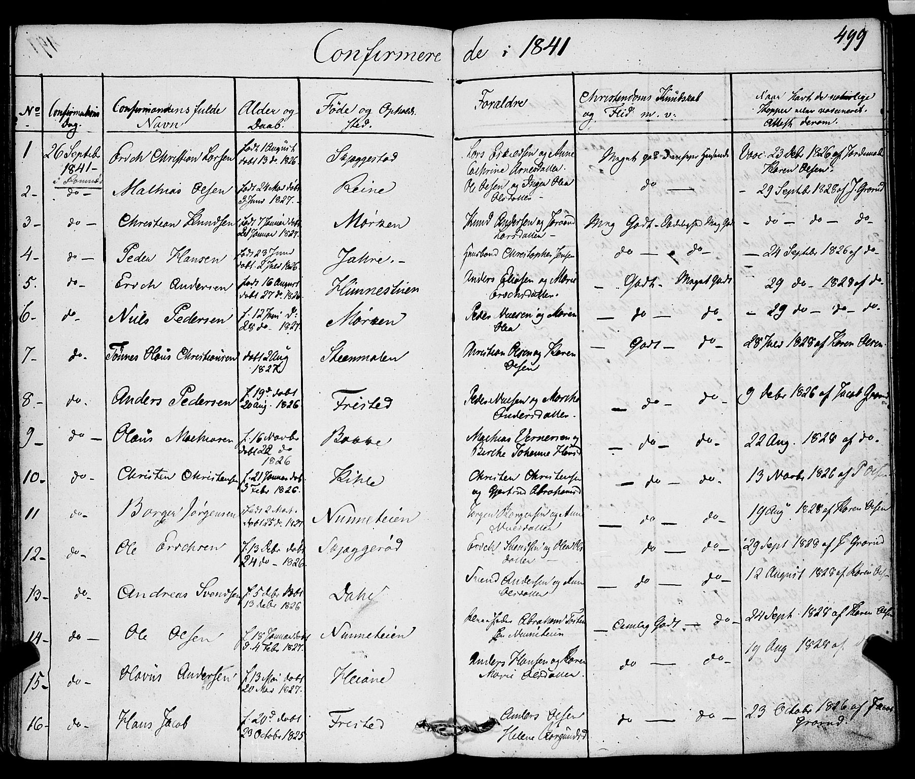 Ramnes kirkebøker, SAKO/A-314/F/Fa/L0005: Parish register (official) no. I 5, 1841-1861, p. 498-499