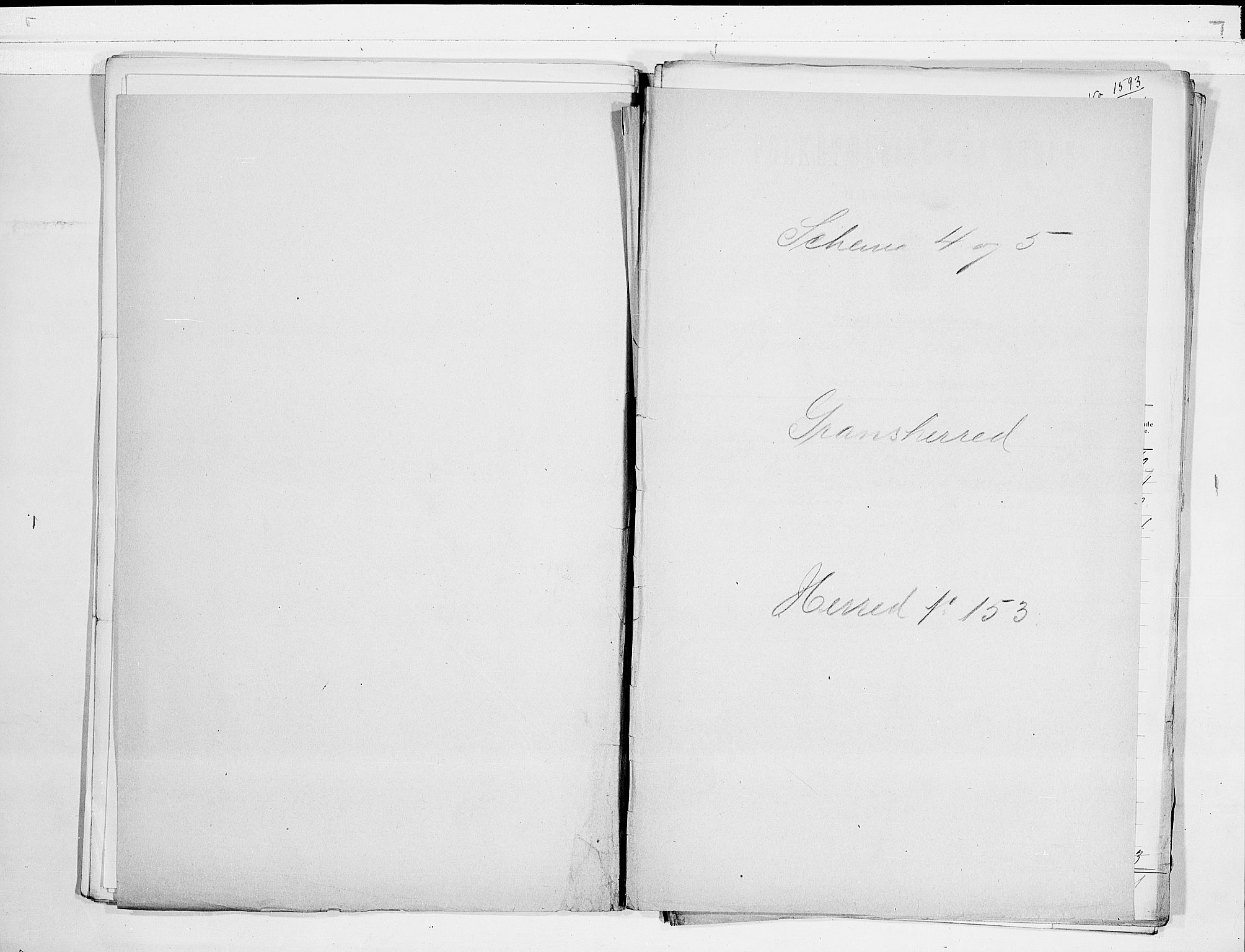 SAKO, 1900 census for Gransherad, 1900, p. 1