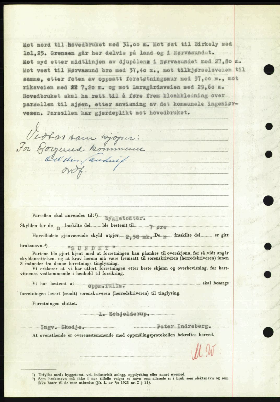 Nordre Sunnmøre sorenskriveri, SAT/A-0006/1/2/2C/2Ca: Mortgage book no. A36, 1950-1950, Diary no: : 2290/1950