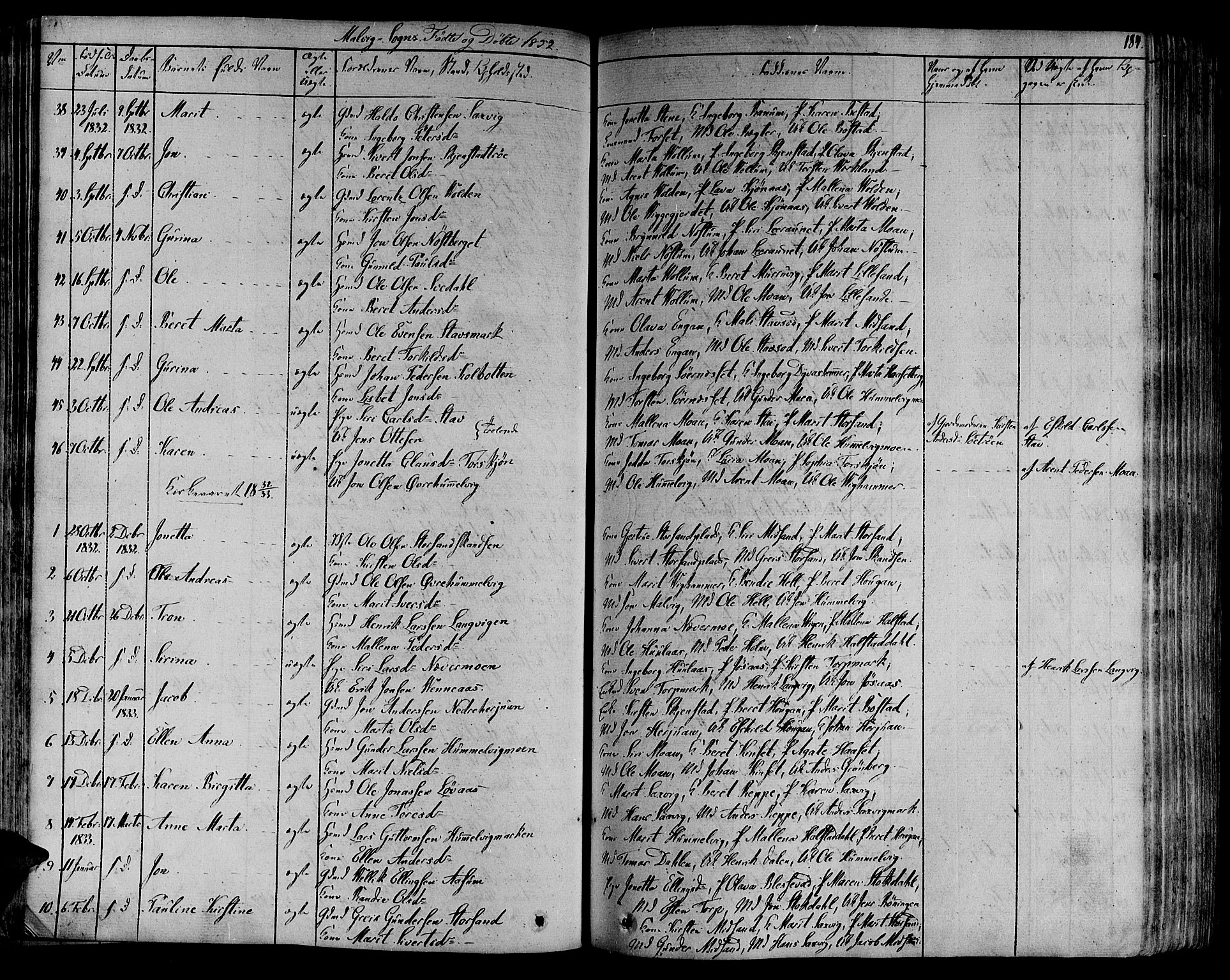 Ministerialprotokoller, klokkerbøker og fødselsregistre - Sør-Trøndelag, SAT/A-1456/606/L0288: Parish register (official) no. 606A04 /3, 1826-1840, p. 184