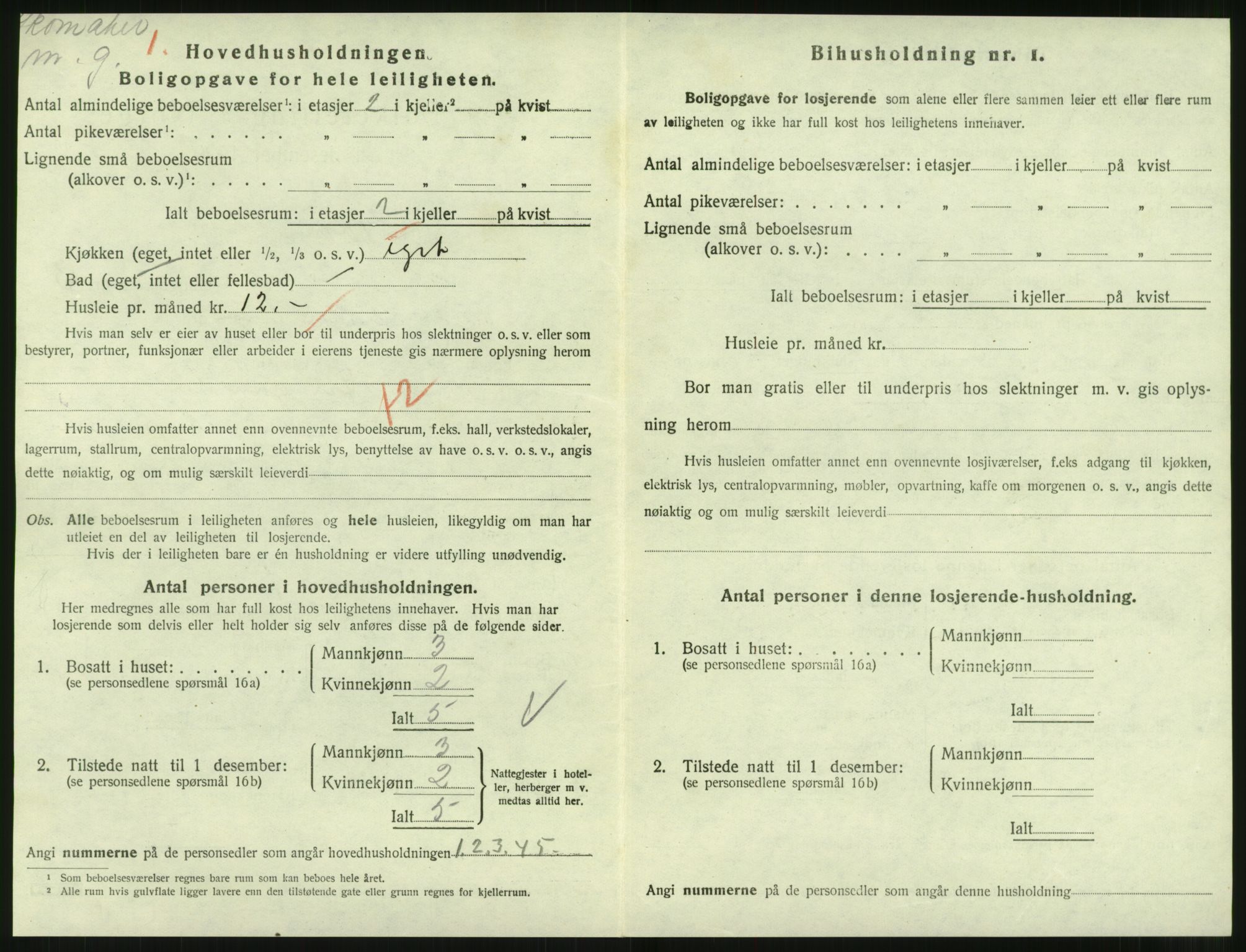 SAT, 1920 census for Molde, 1920, p. 1404