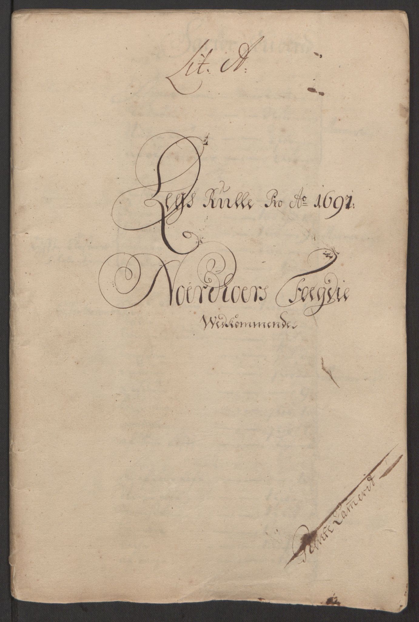 Rentekammeret inntil 1814, Reviderte regnskaper, Fogderegnskap, RA/EA-4092/R51/L3181: Fogderegnskap Nordhordland og Voss, 1691-1692, p. 11