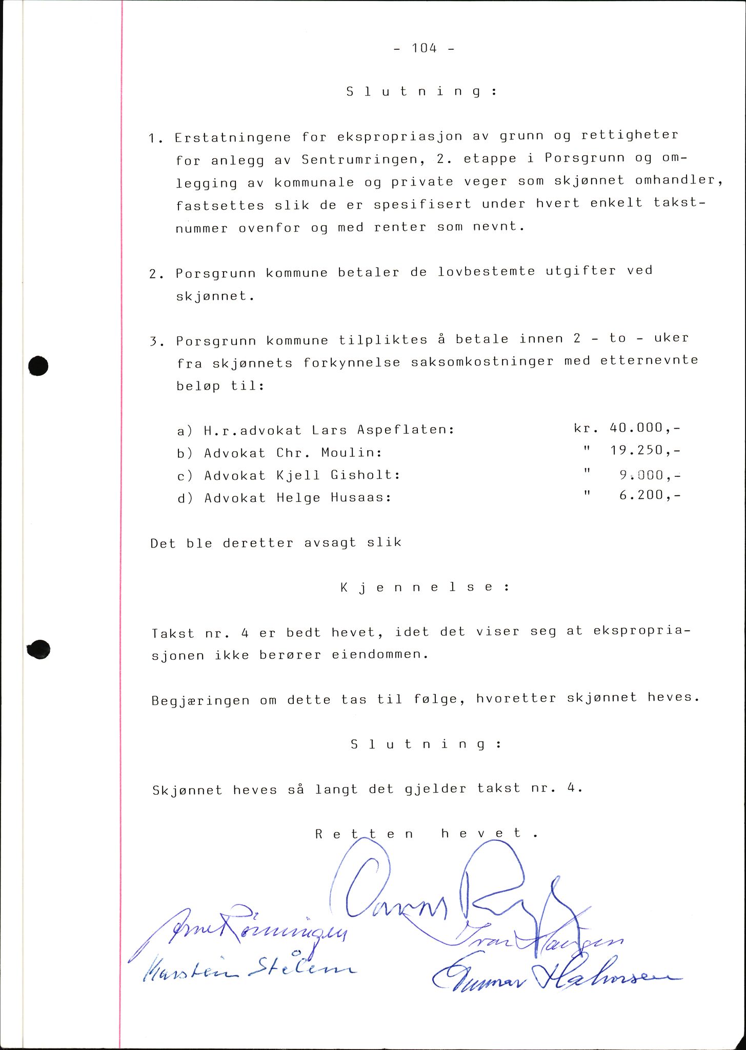 Porsgrunn og Skien byfogd, AV/SAKO-A-221/F/Fc/Fcc/L0067: Sivile saker, 1985, p. 207