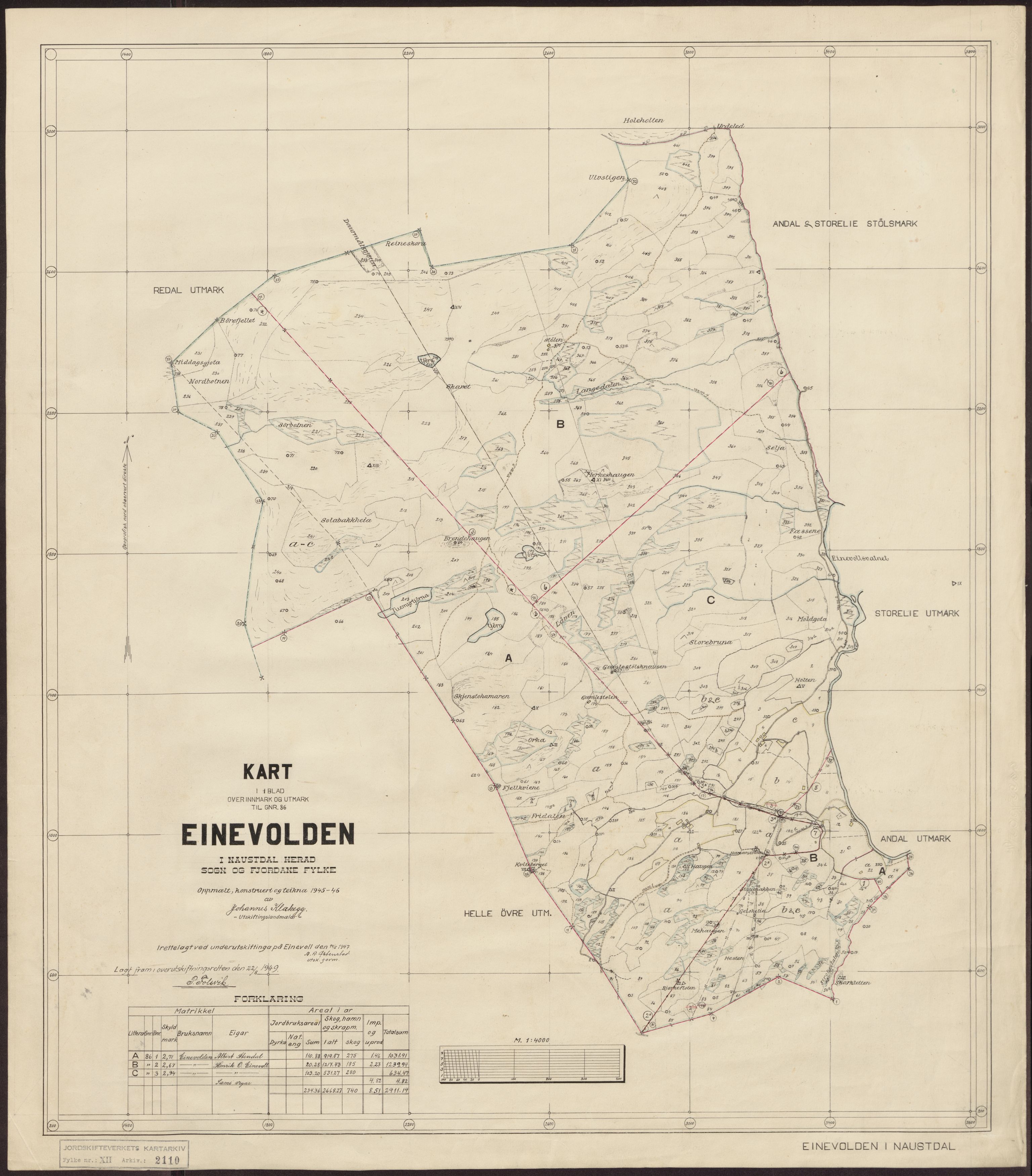Jordskifteverkets kartarkiv, RA/S-3929/T, 1859-1988, p. 2555