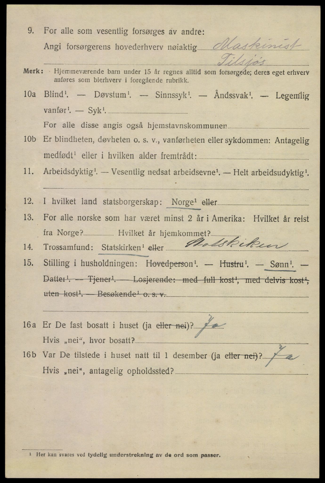 SAKO, 1920 census for Tønsberg, 1920, p. 12574