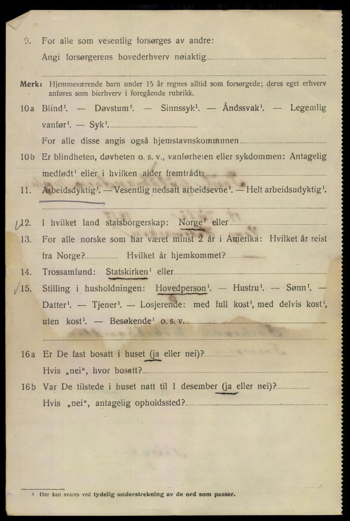 SAO, 1920 census for Kristiania, 1920, p. 224724