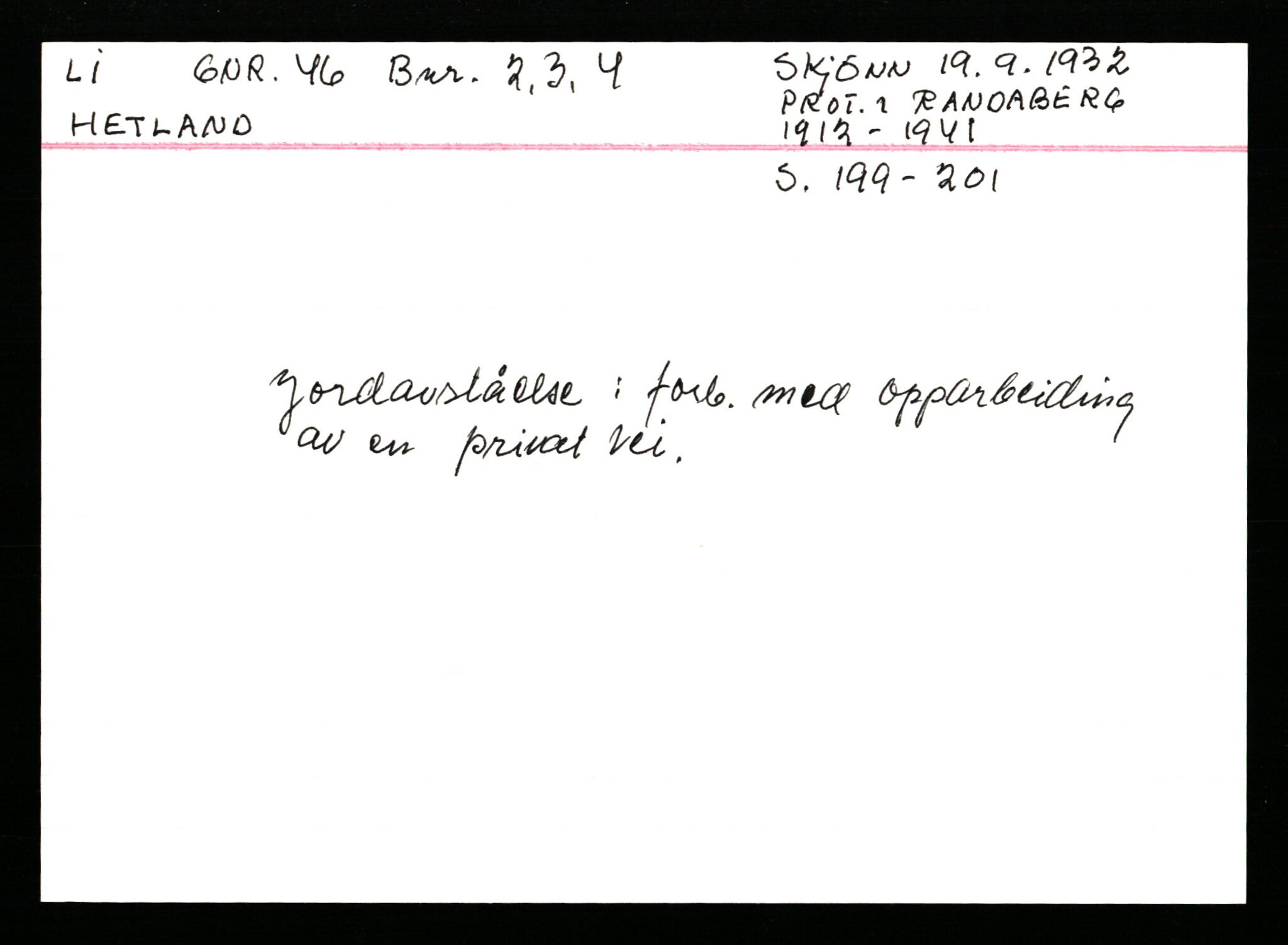 Statsarkivet i Stavanger, AV/SAST-A-101971/03/Y/Ym/L0035: Åstedskort sortert etter gårdsnavn: Leiranger - Lindanger, 1600-1950, p. 219