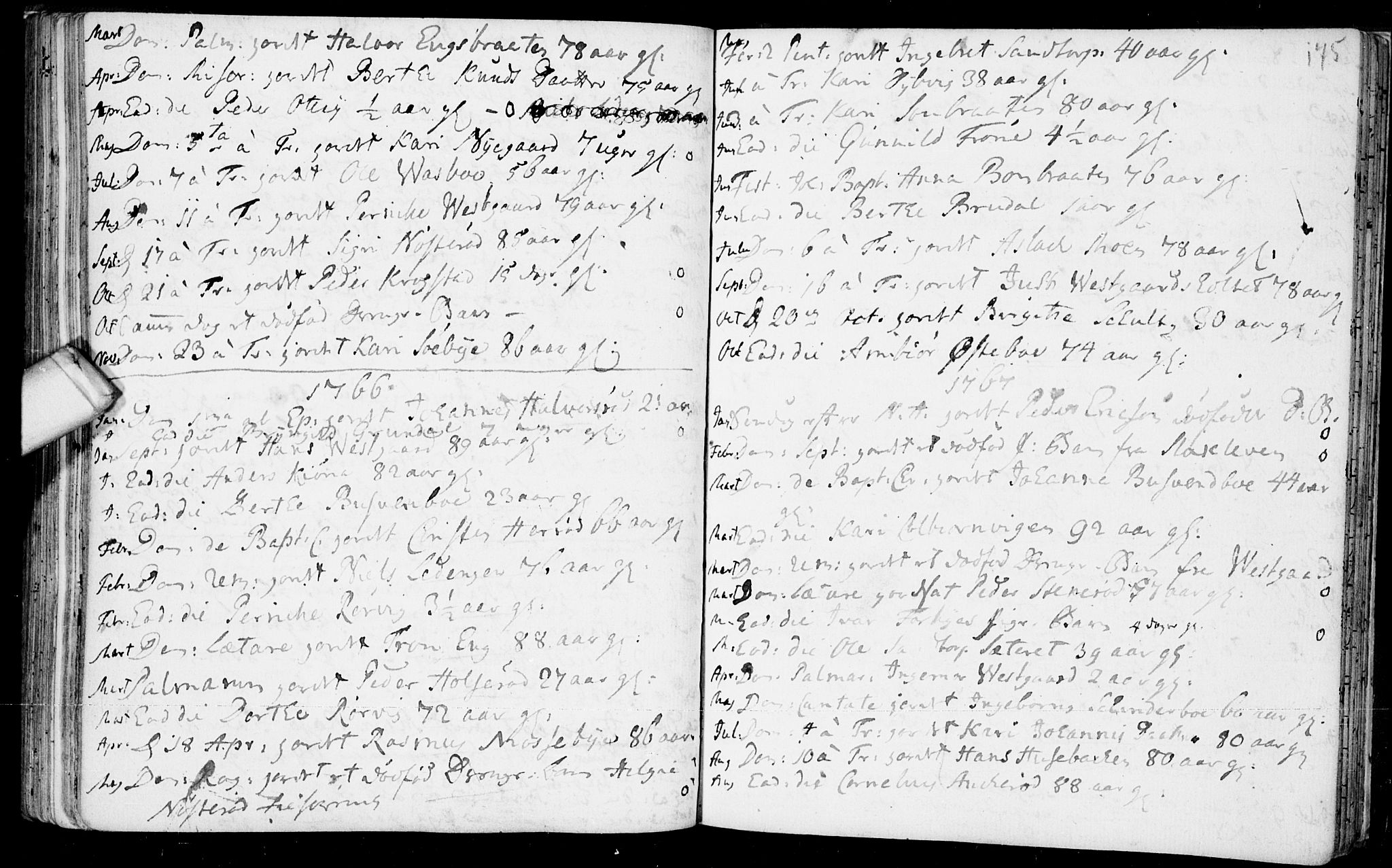 Aremark prestekontor Kirkebøker, SAO/A-10899/F/Fb/L0002: Parish register (official) no.  II 2, 1745-1795, p. 175