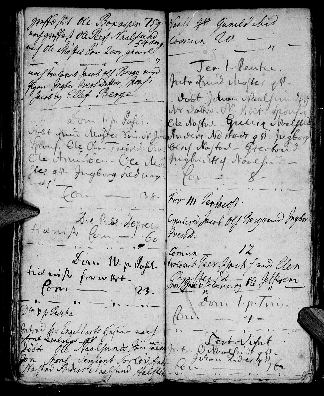 Ministerialprotokoller, klokkerbøker og fødselsregistre - Møre og Romsdal, SAT/A-1454/573/L0871: Parish register (official) no. 573A01, 1732-1754